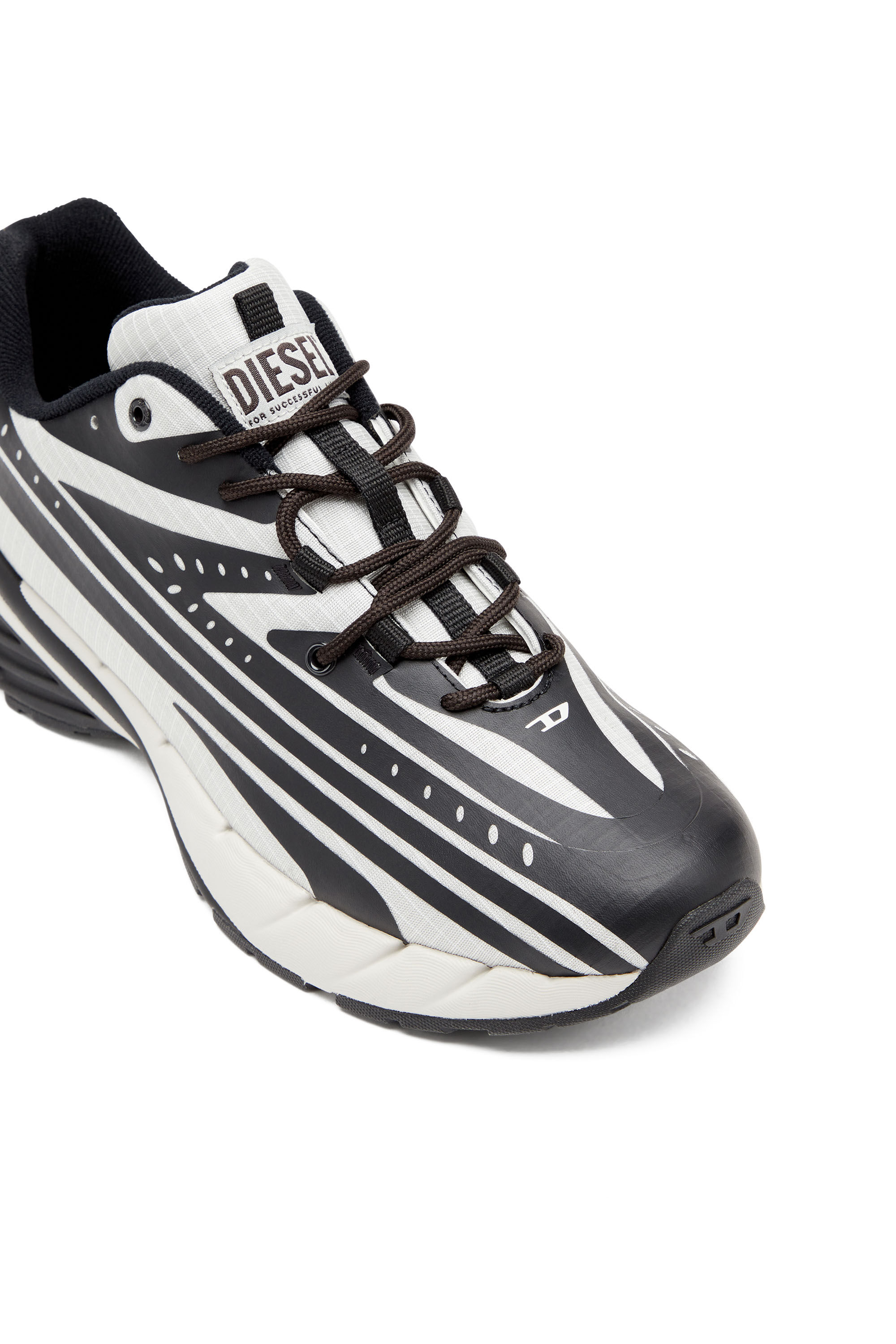 Diesel - D-AIRSPEED LOW, D-Airspeed Low-Sneaker a righe in ripstop coated Uomo in Multicolor - 6