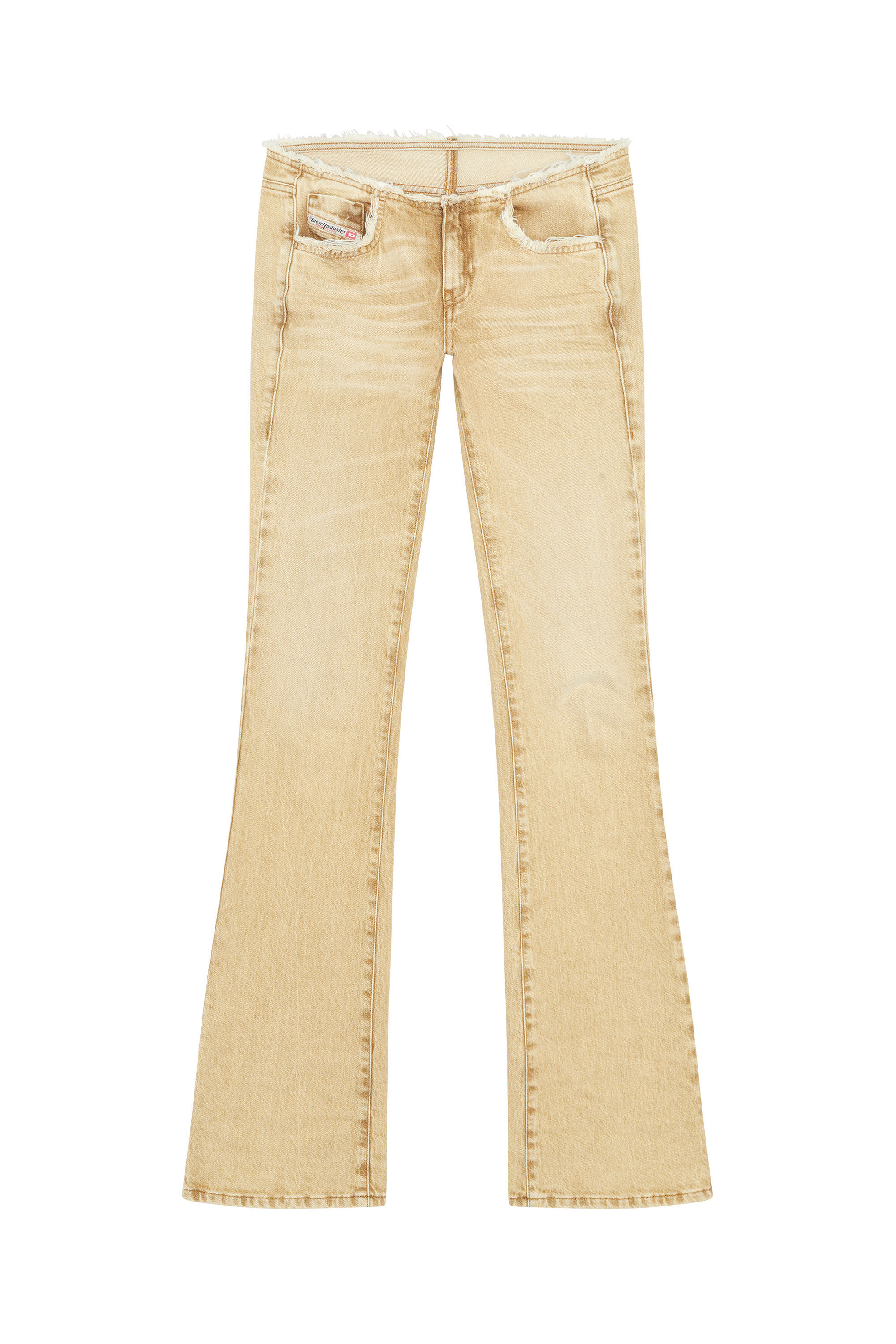 Diesel - Bootcut and Flare Jeans 1969 D-Ebbey 09G94, Marrone Chiaro - Image 2