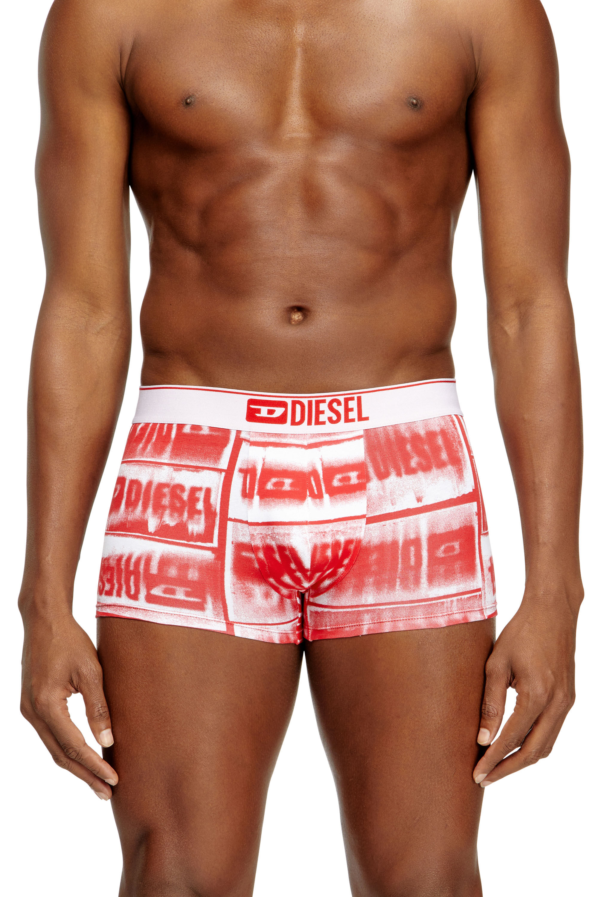 Diesel - DAMIEN-D-BOX-3PACK, Set di tre boxer in cotone stretch Uomo in Multicolor - 3