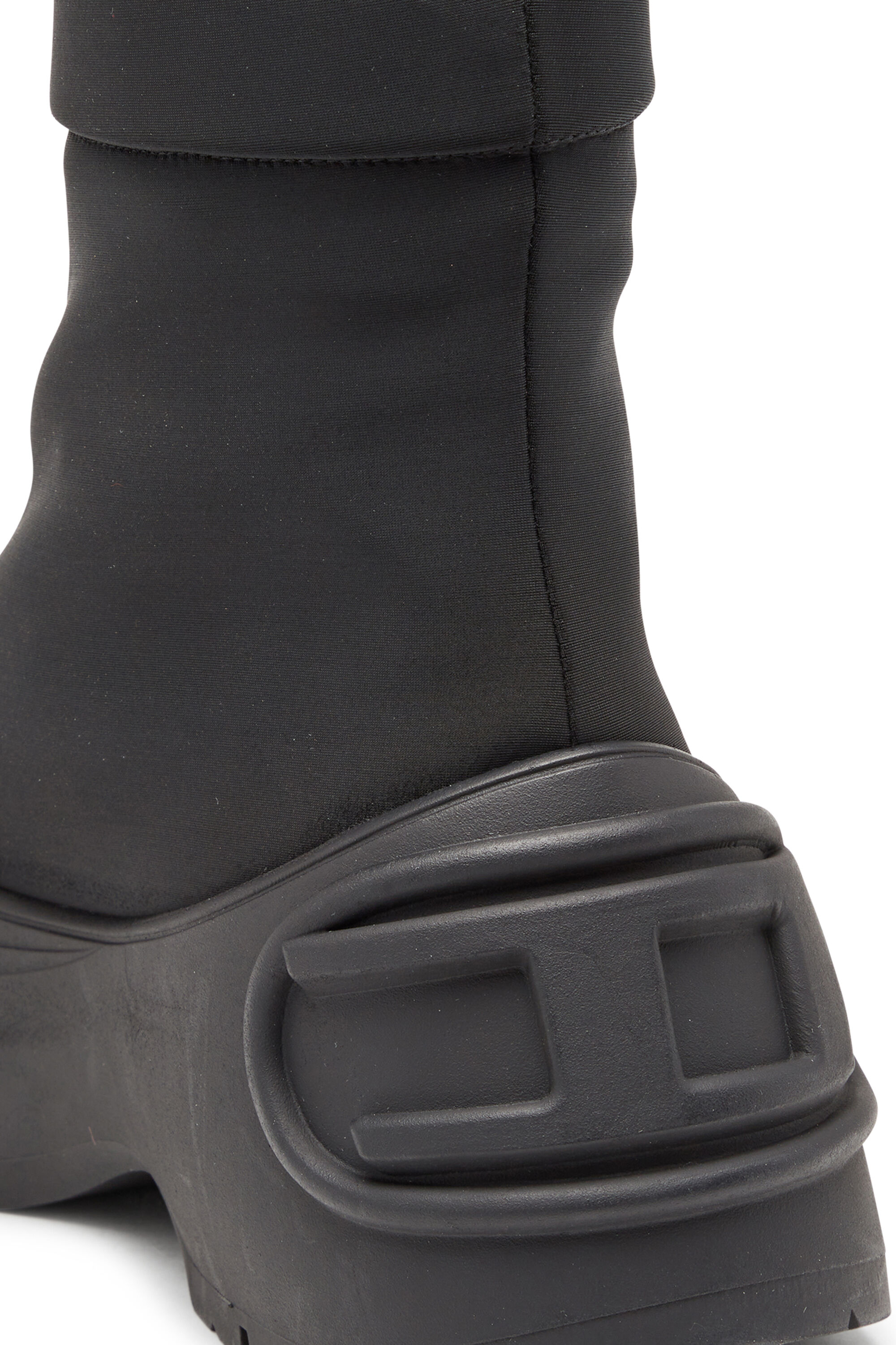 Diesel - D-DONALD CH, D-Donald-Stivaletto con bordi in gomma Uomo in Nero - 6