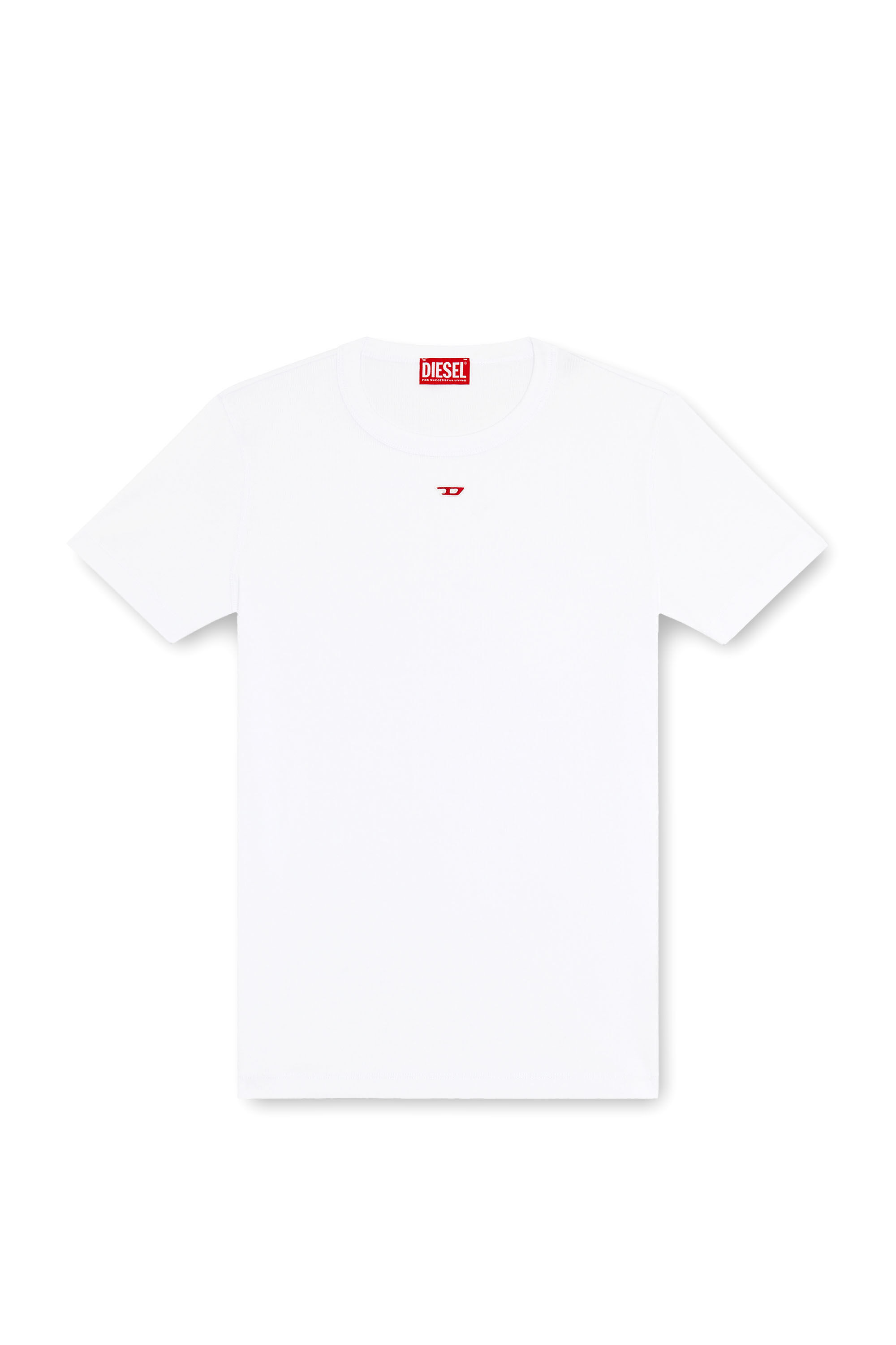 Tシャツ・カットソー DIESEL Men T-shirt White A15180ONIAX 100 DIESEL：Tシャツ メンズ - ホワイト | GIGLIO.COMオンラインの