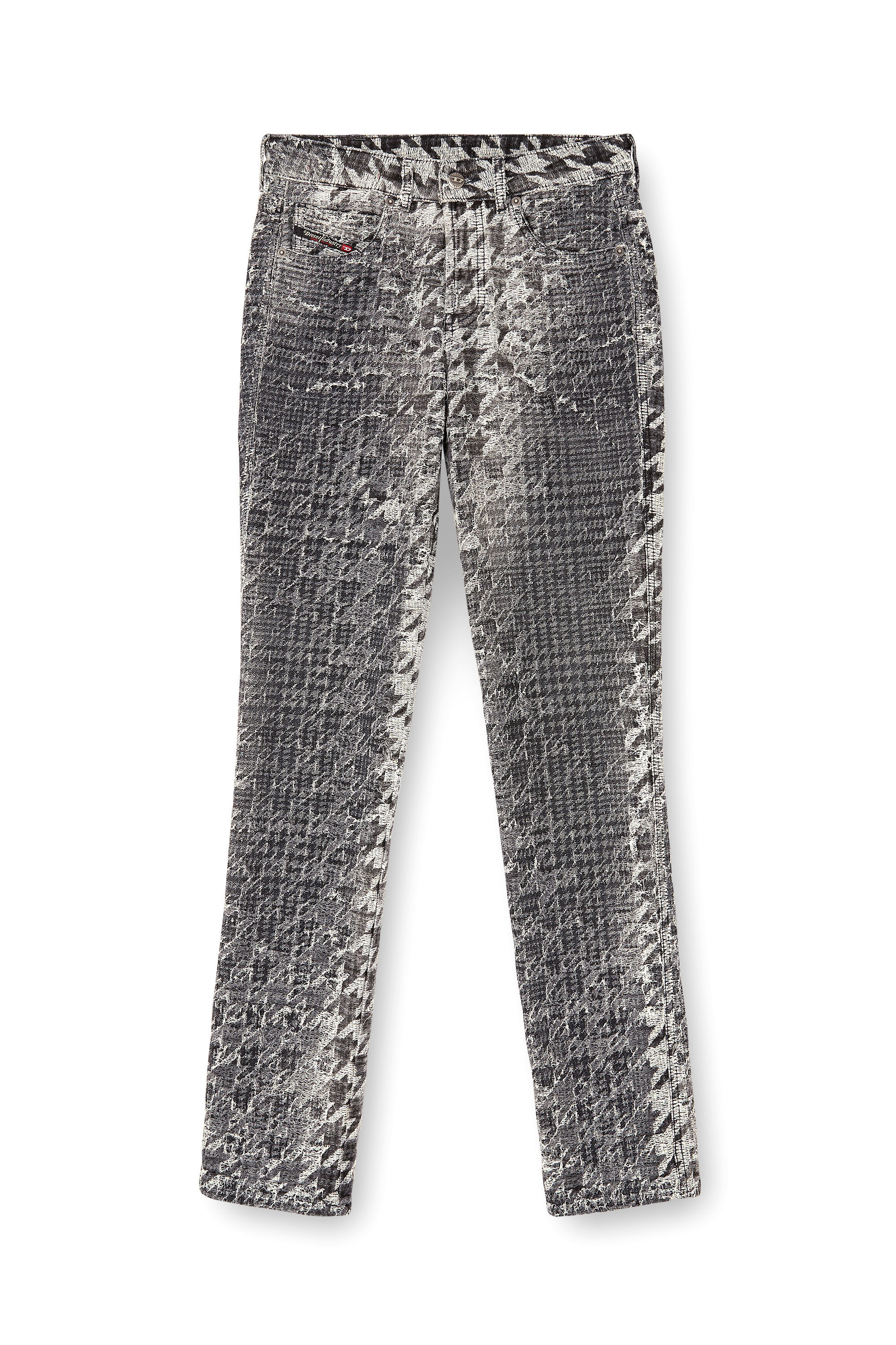 Diesel - Slim Jeans 1992 D-Jiann 0CEBN Donna, Nero/Grigio scuro - Image 2