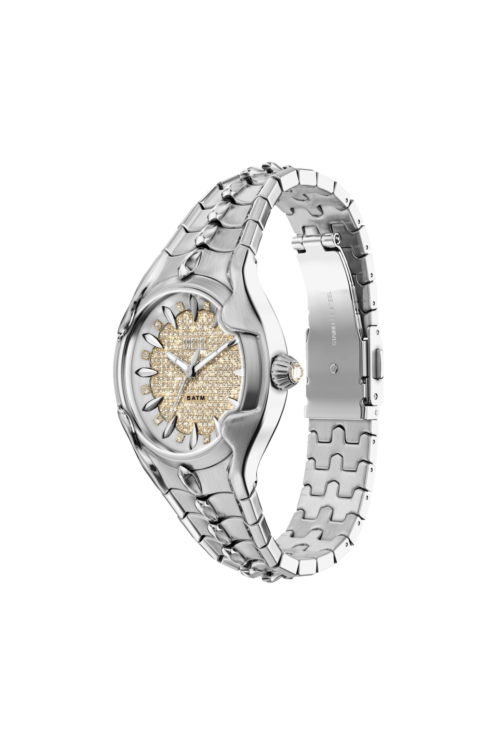 Diesel - DZ5631 WATCH, Orologio Vert in acciaio inox Uomo in Argento - 7