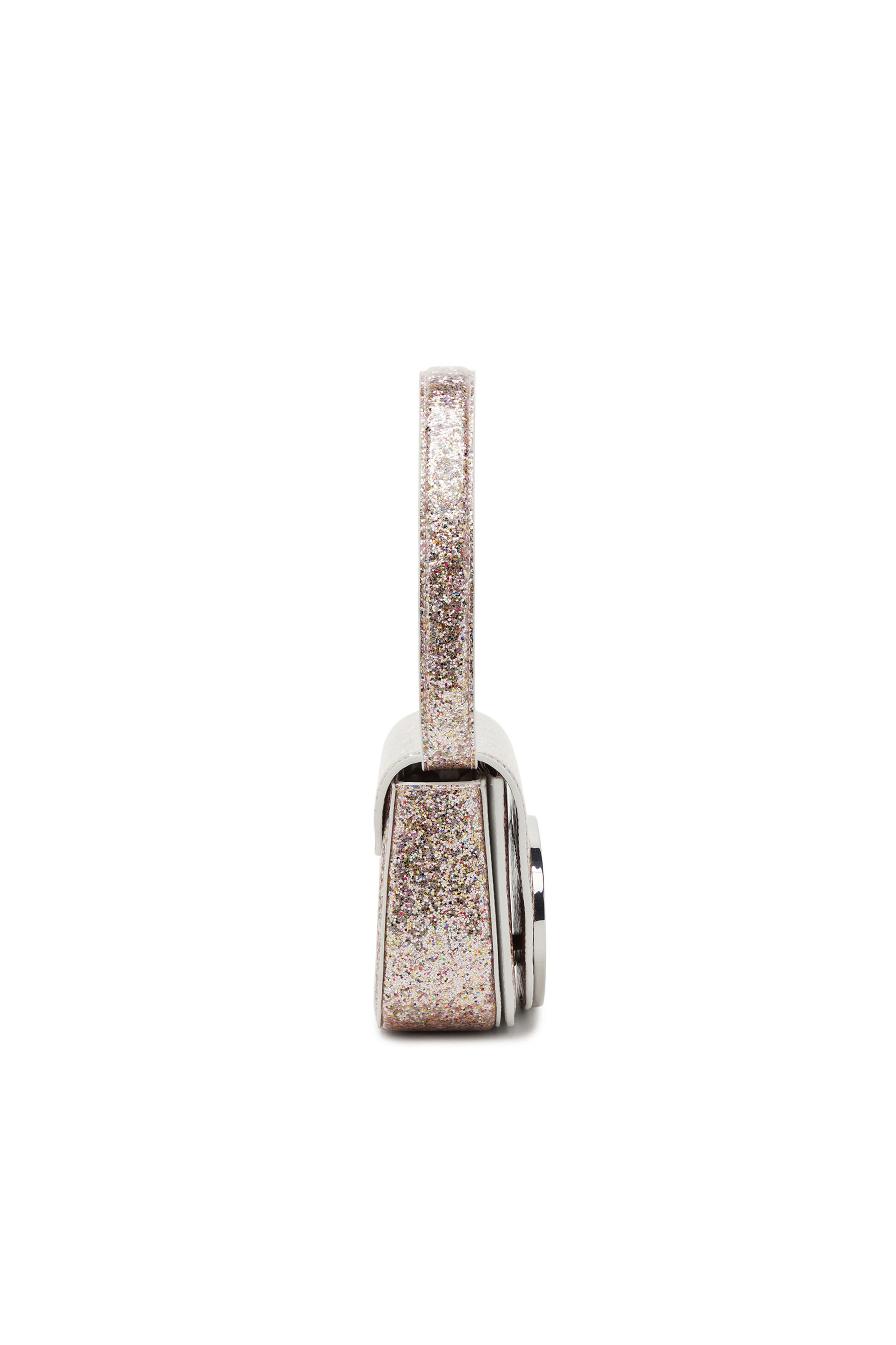 Diesel - 1DR, 1DR-Iconica borsa a spalla con macro glitter Donna in Rosa - 4