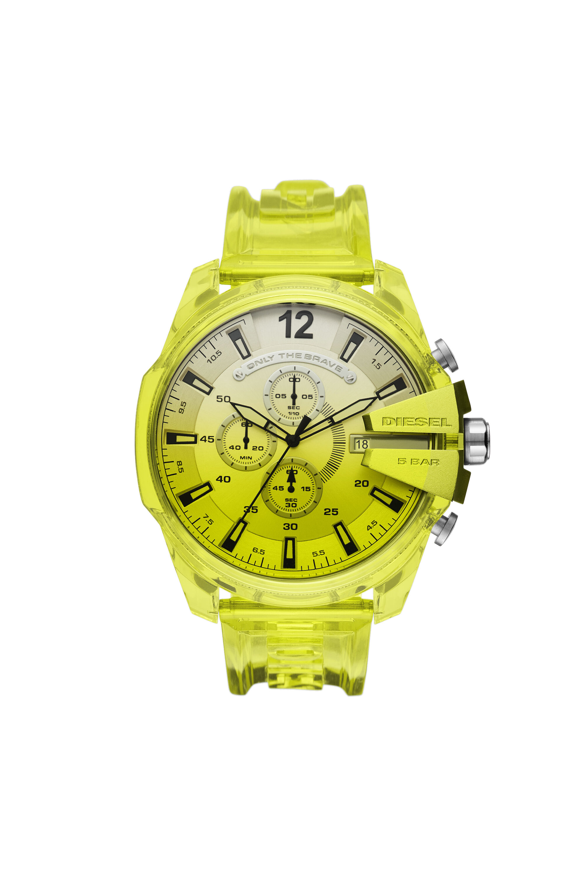 DZ4532 Uomo: Cronografo Mega Chief giallo | Diesel