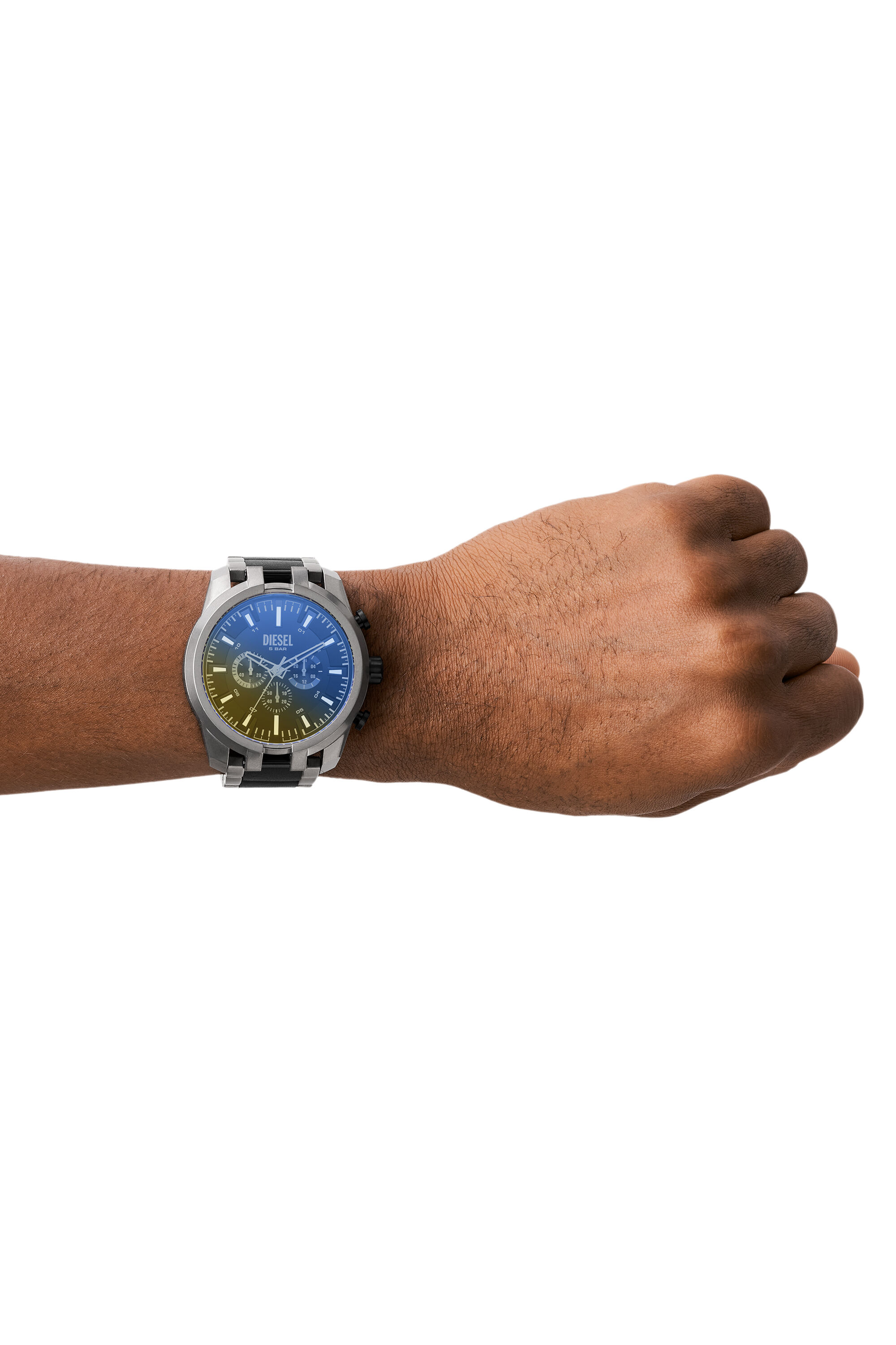 DZ4587 Uomo Orologio cronografo Split acciaio due tonalit Diesel