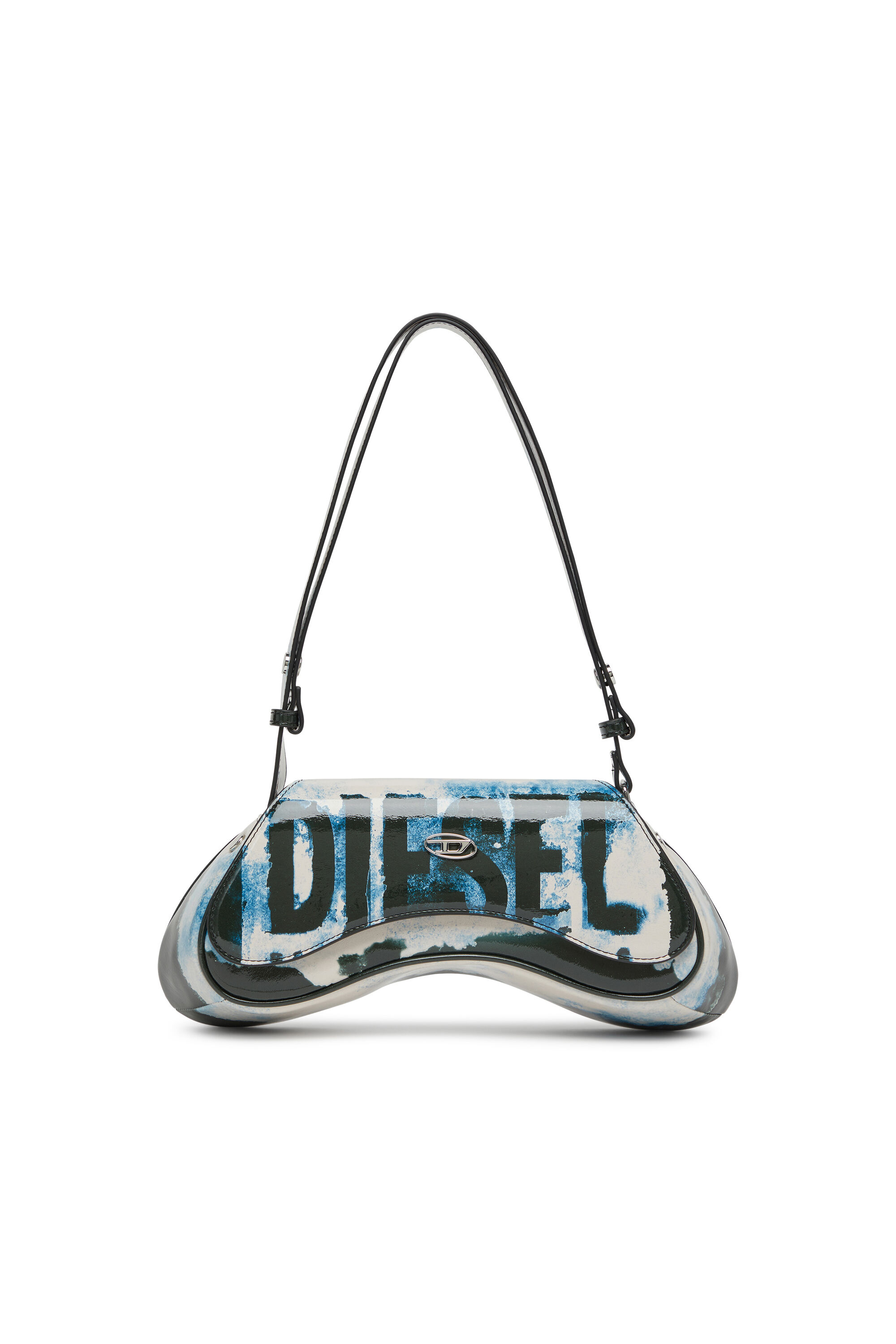 Diesel - PLAY CROSSBODY, Play-Borsa in PU stampato lucido Donna in Multicolor - 1