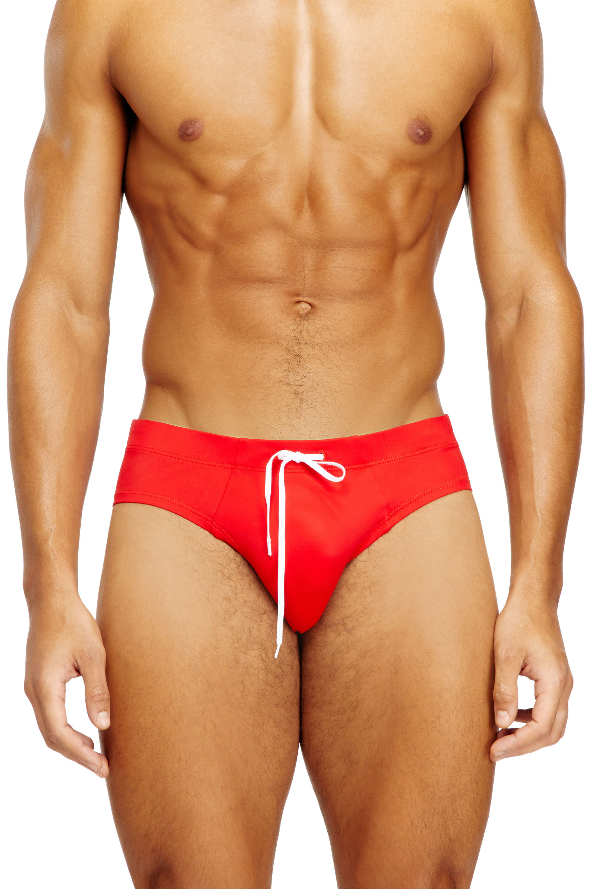 Diesel - ALFIE-D-CORE, Costume in lycra con logo sulla schiena Uomo in Rosso - 1