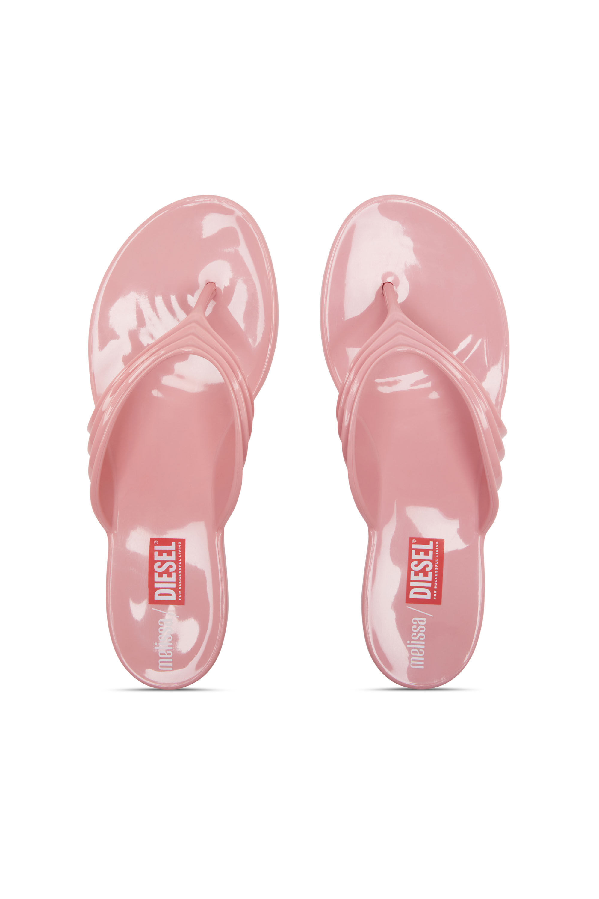 Diesel - MELISSA QUANTUM THONG, Infradito in Melflex® Donna in Rosa - 4