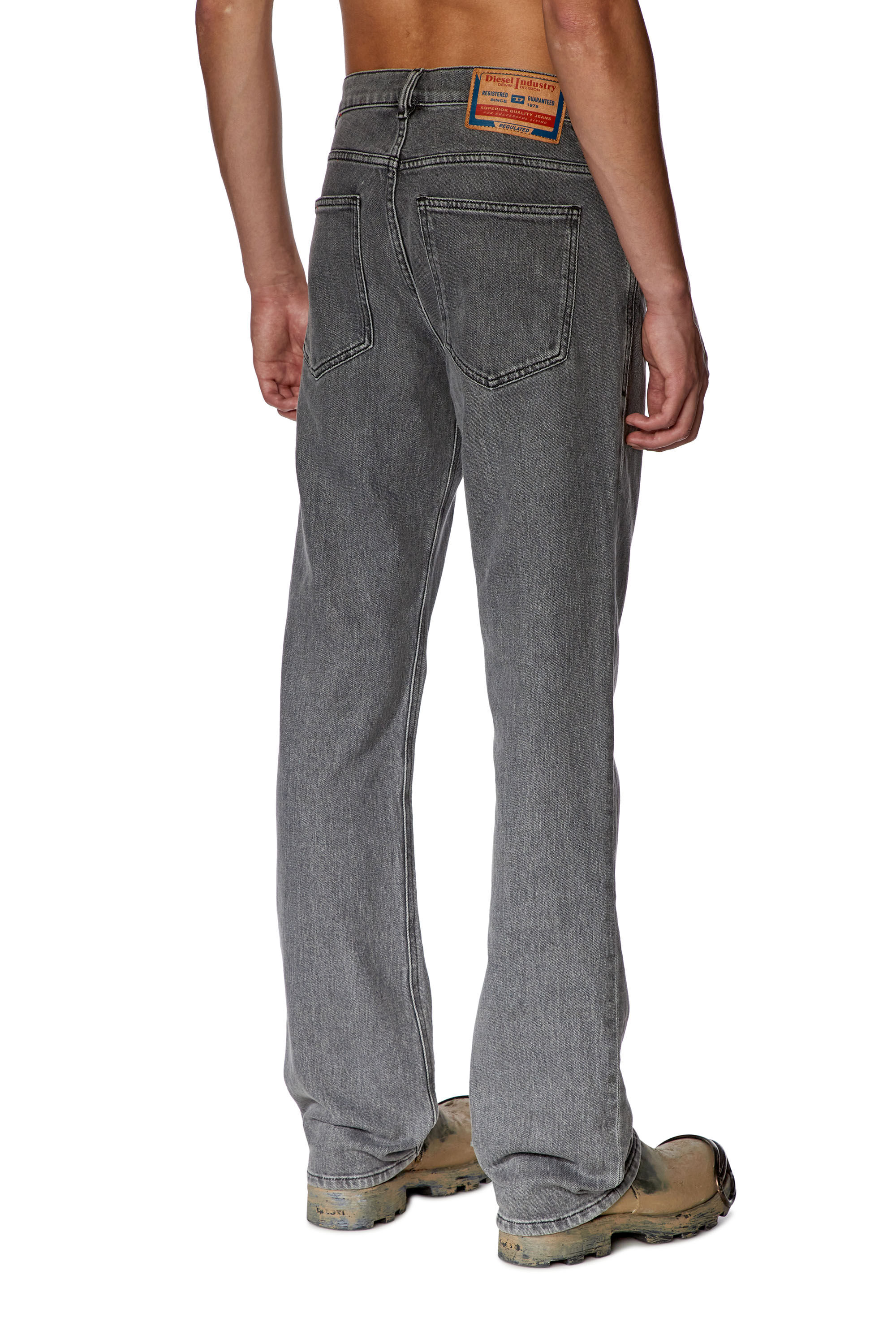 Jeans Uomo Bootcut Grigio scuro 2021 D Vocs Diesel