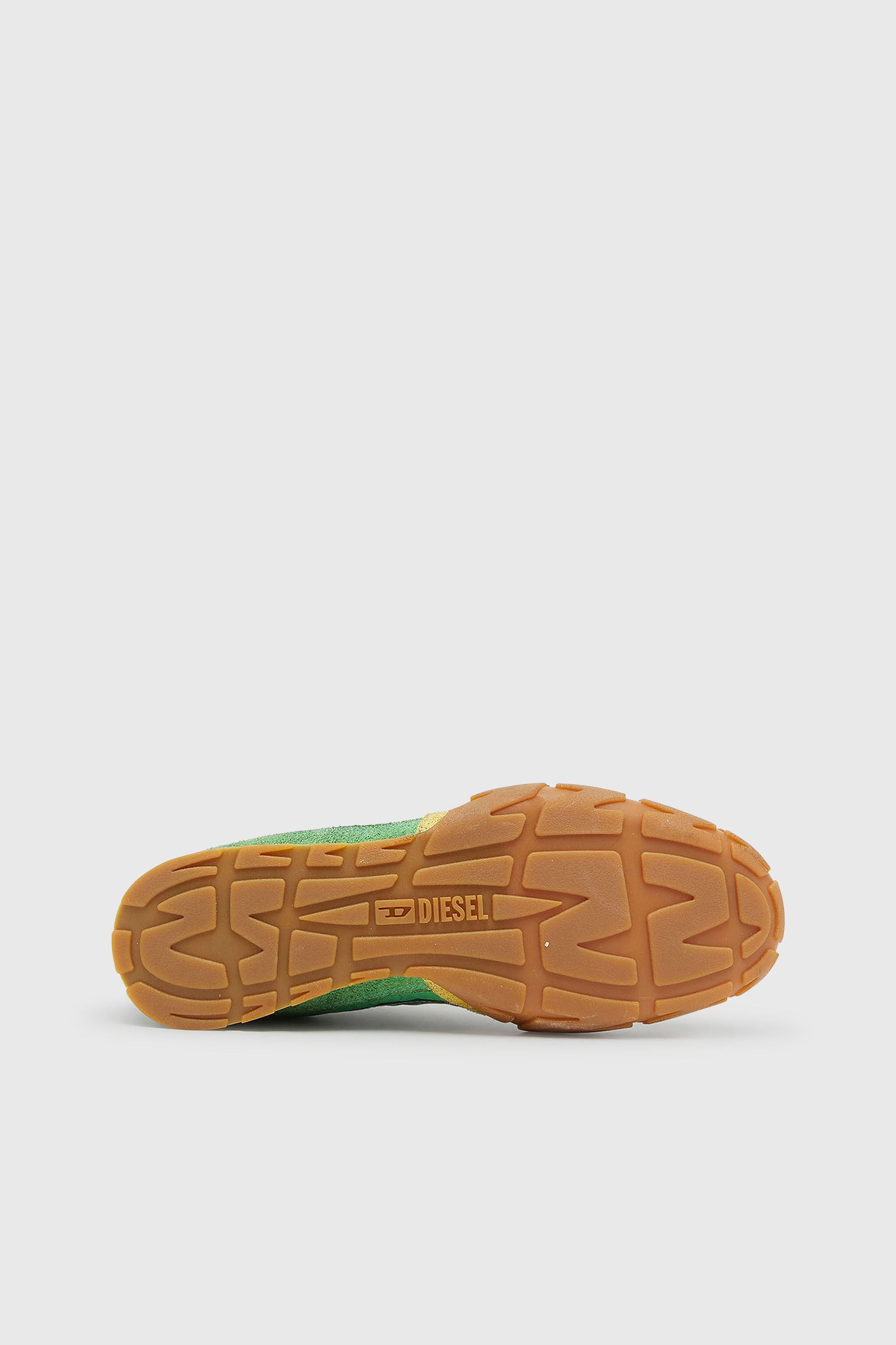 Diesel - S-PAGODHA LOW, S-Pagodha - Sneakers in pelle e nylon Uomo in Verde - 5
