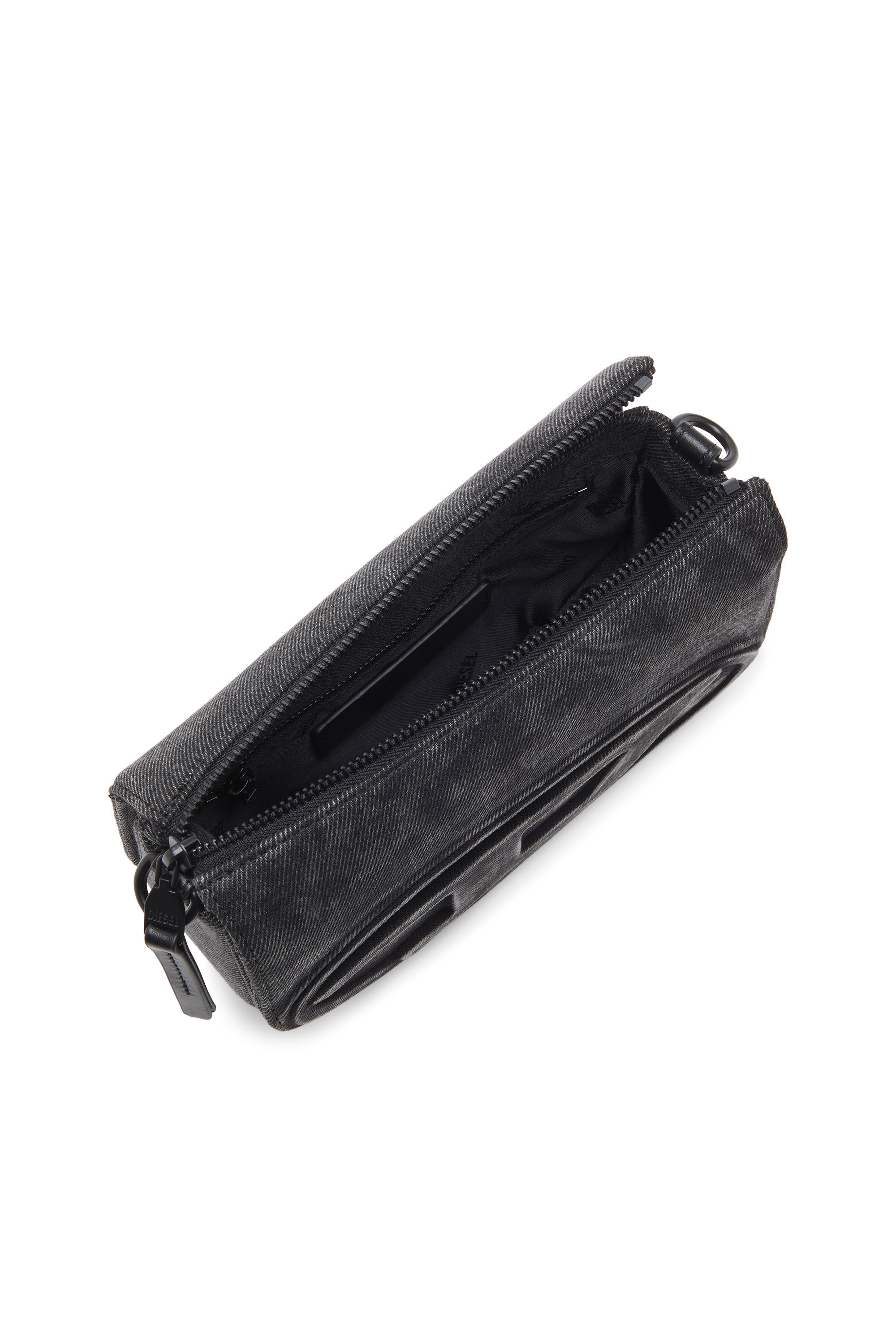 【関税&送料込】Diesel 1Dr Denim Camera Bag Women's 1DR Camera Bag-Camera bag in solarised denim | Blue