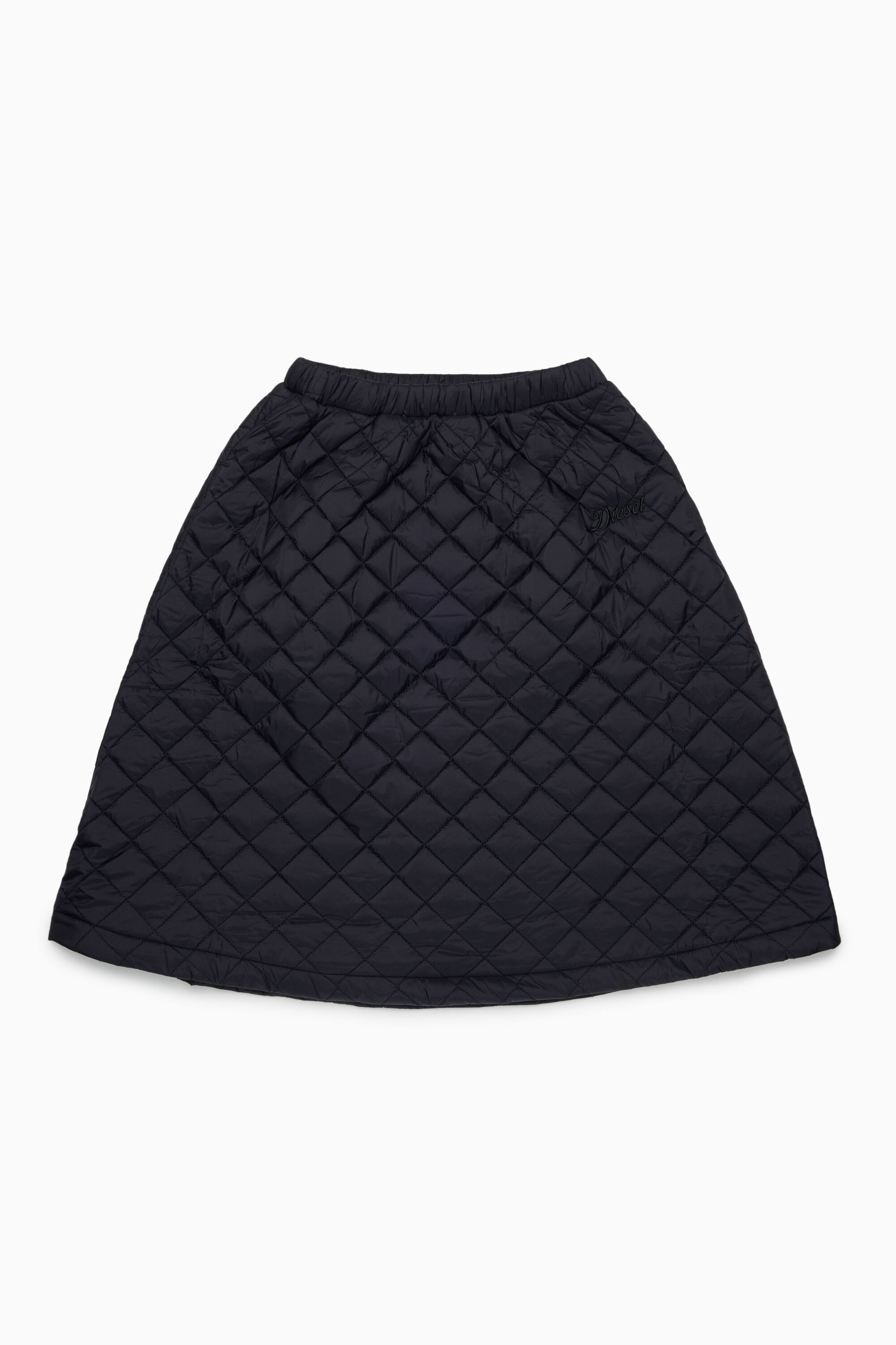 Diesel - GMONTY, Gonna in nylon trapuntato Donna in Nero - 1