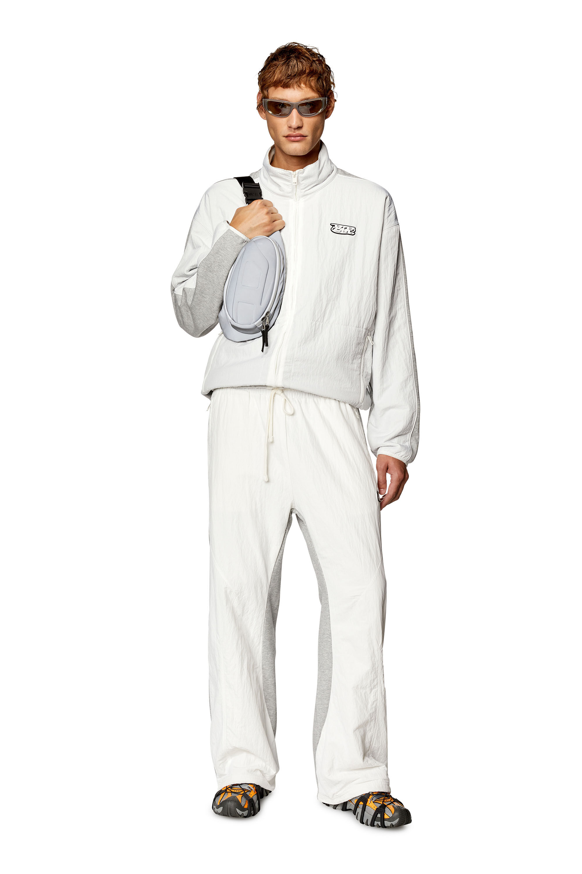 Giacca sportiva in jersey e nylon Uomo S BERTO ZIP Diesel