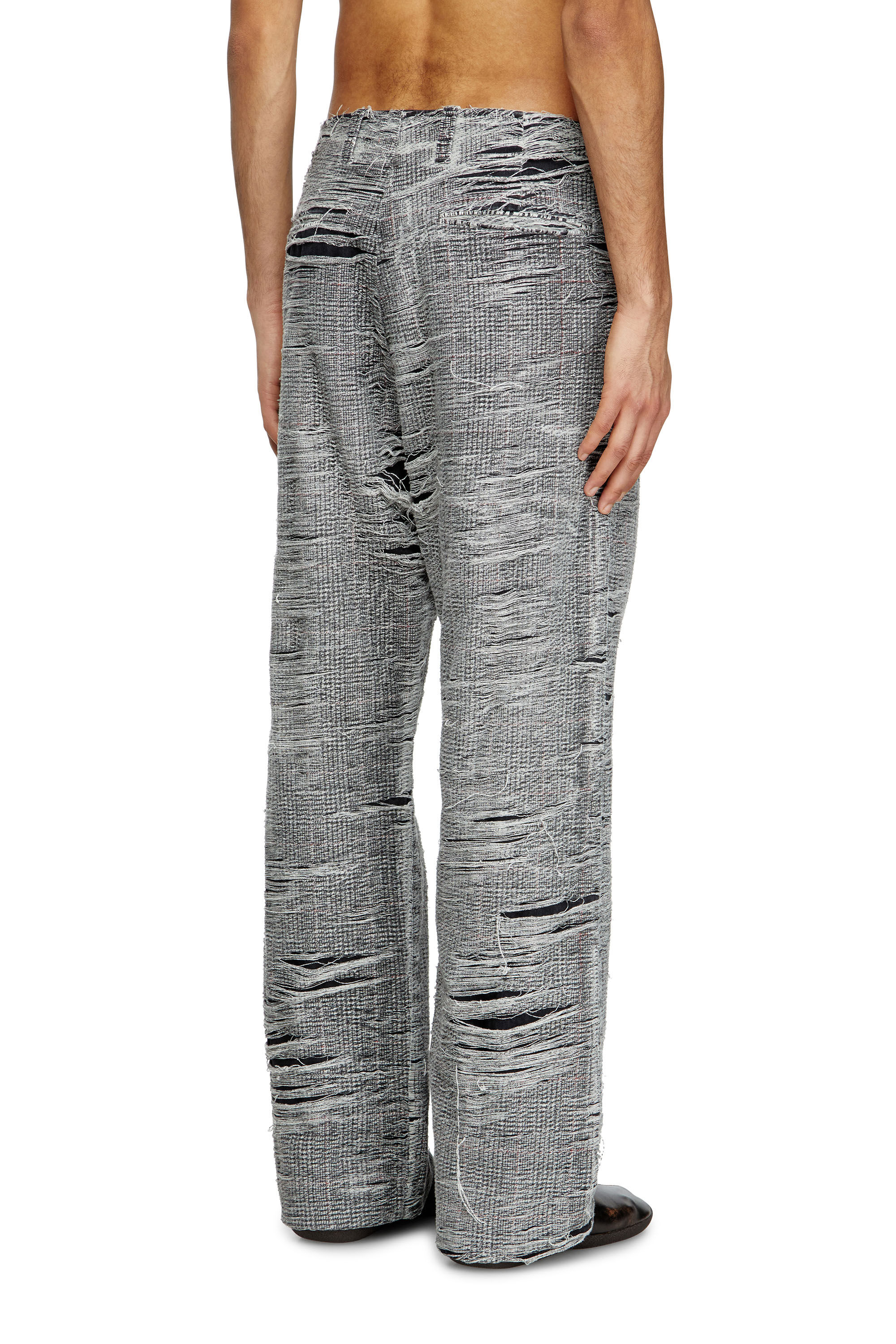 Diesel - Relaxed Jeans D-Boix 0CMBR Uomo, Grigio - Image 4