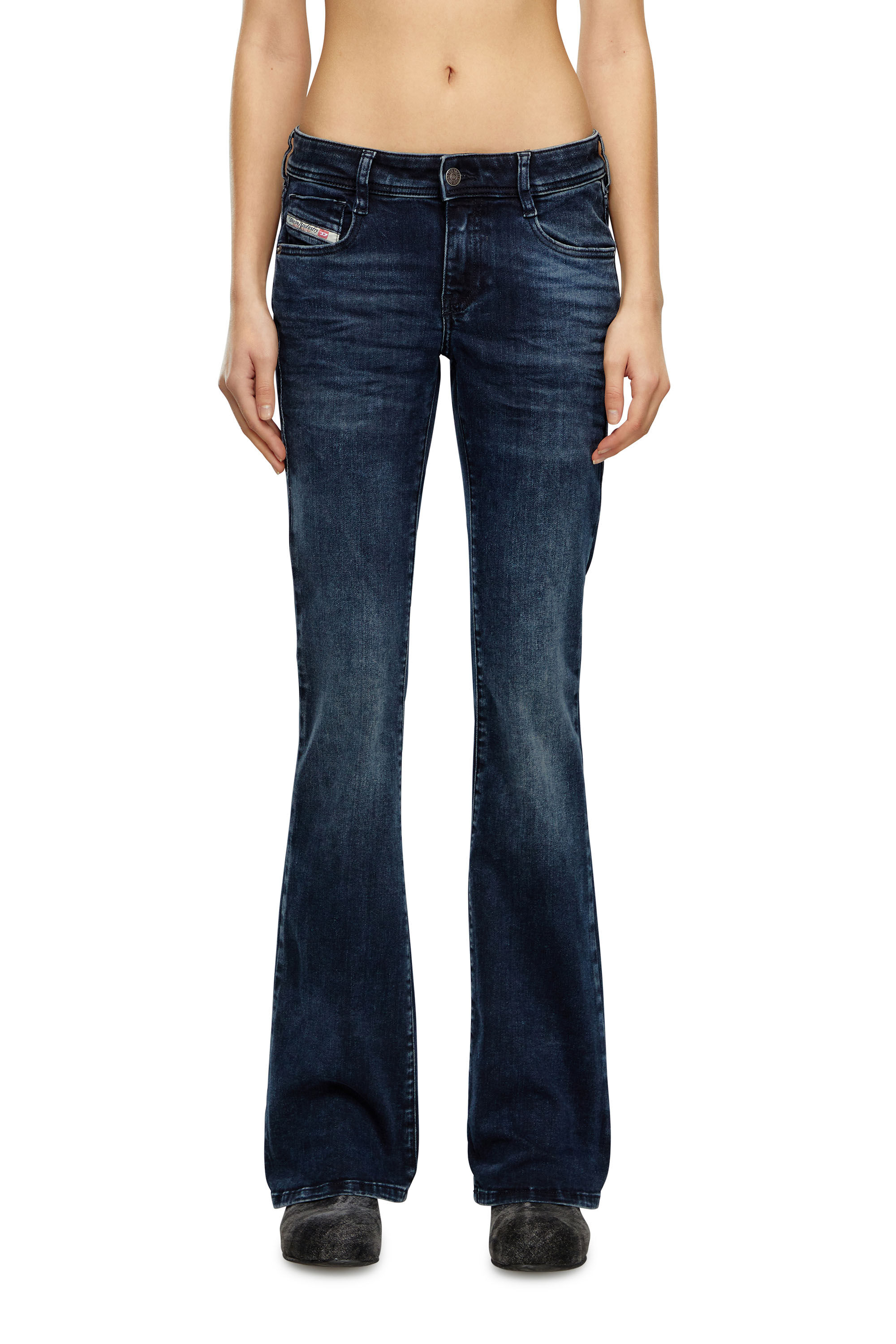 Diesel - Bootcut and Flare Jeans 1969 D-Ebbey 0ENAR, Blu Scuro - Image 3