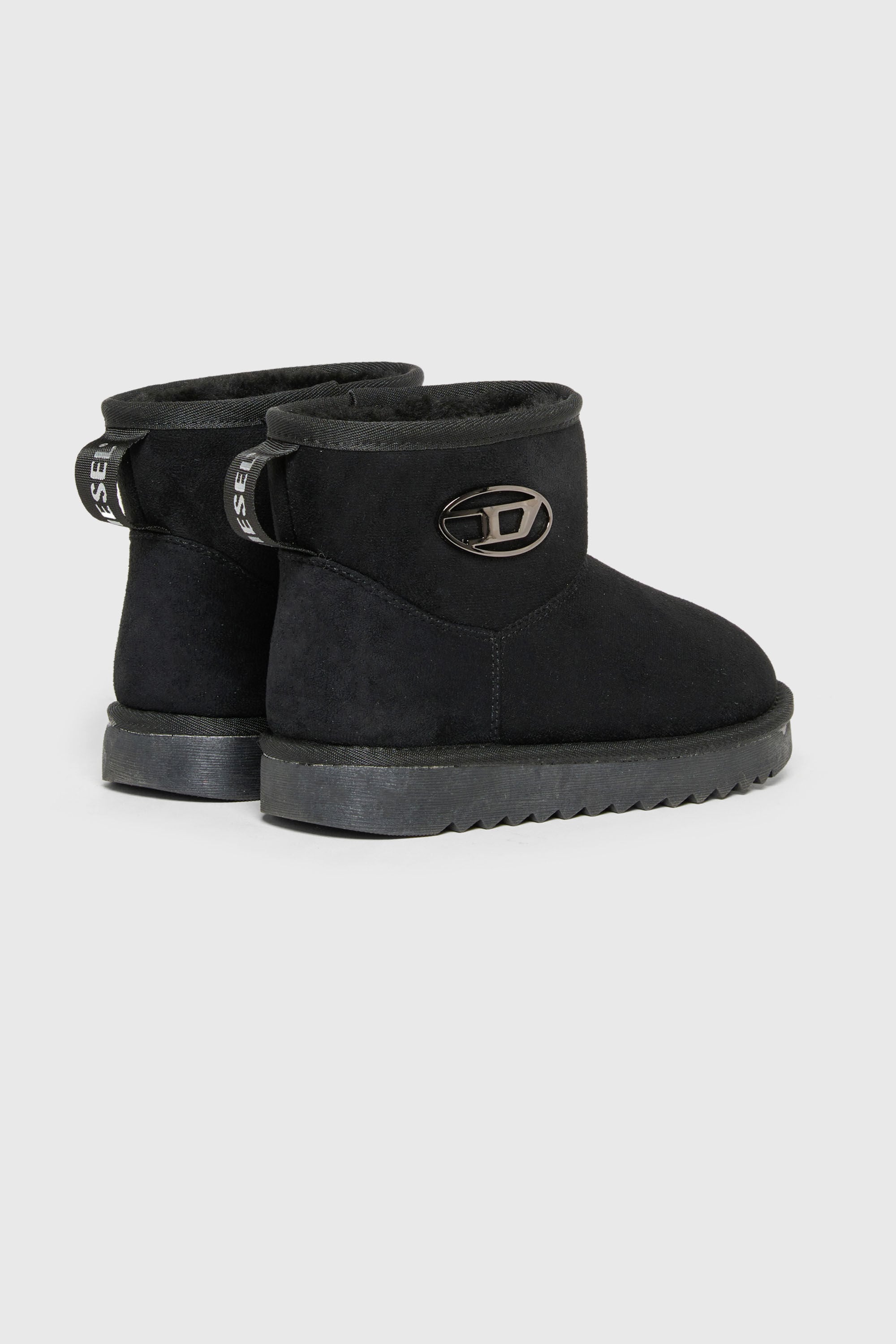 Diesel - D-DAATEN, D-Daaten - Stivali con fodera pelliccia Unisex in Nero - 3