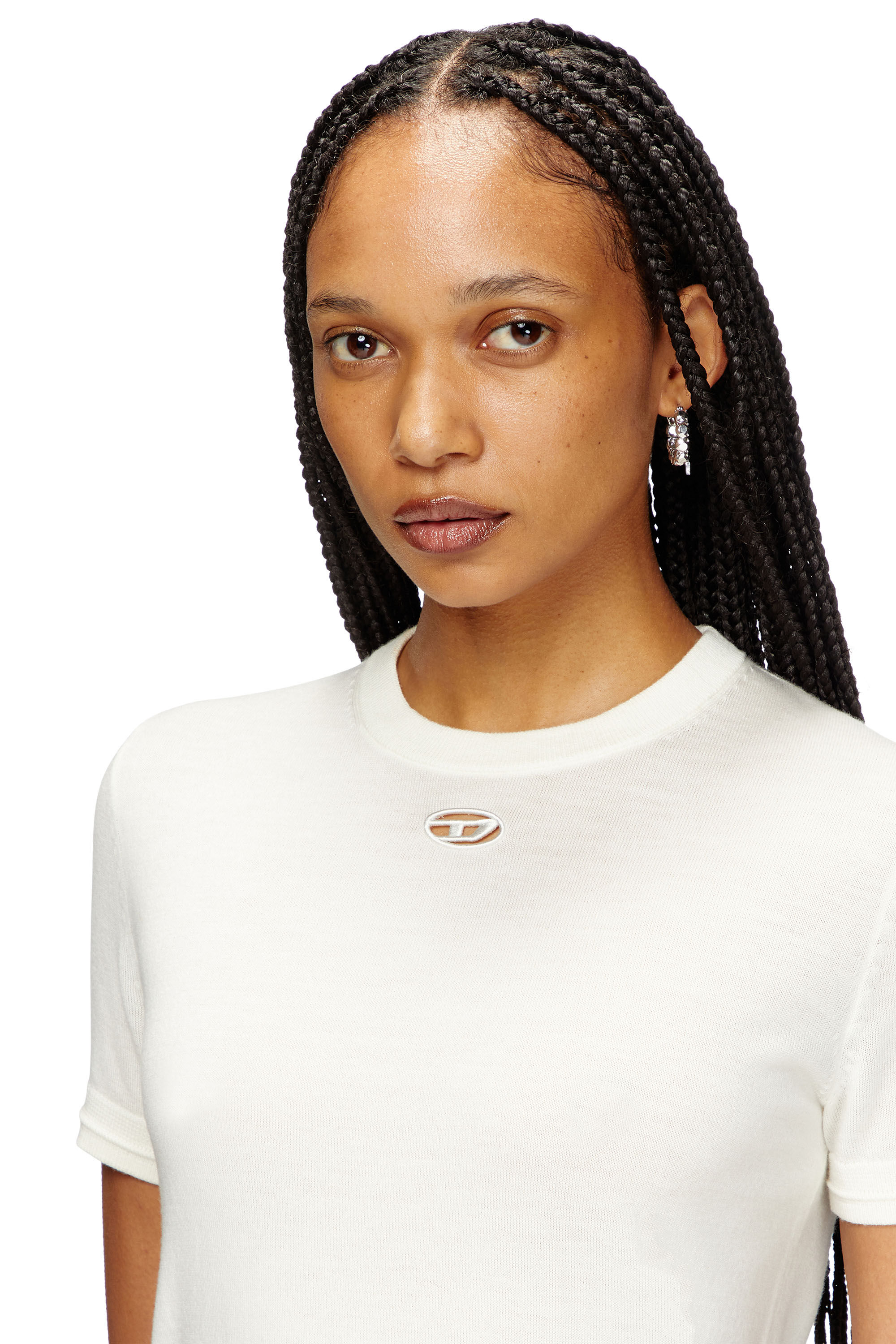Maglia lana maniche corte hot sale