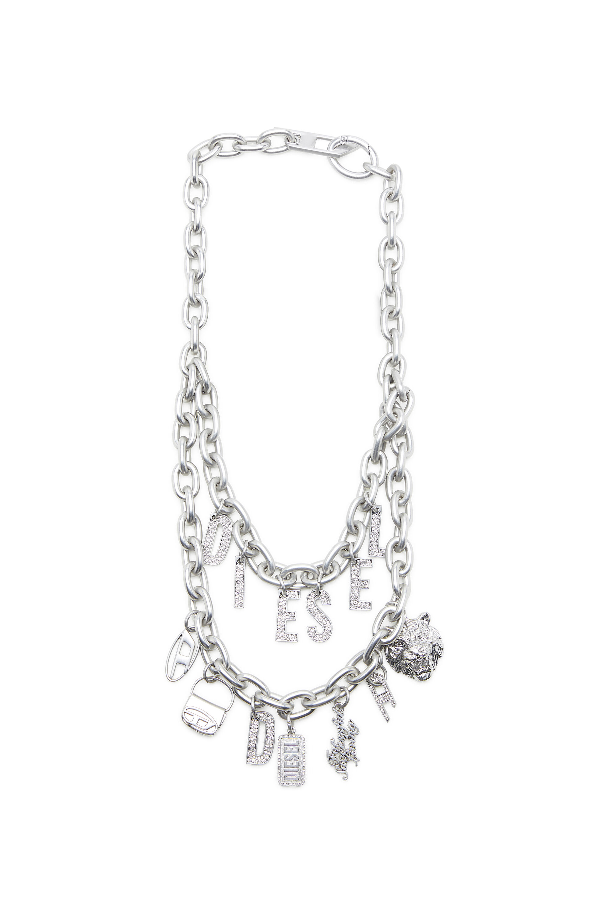 Diesel - HOSHI CHARM, Bag charm Unisex in Argento - 1