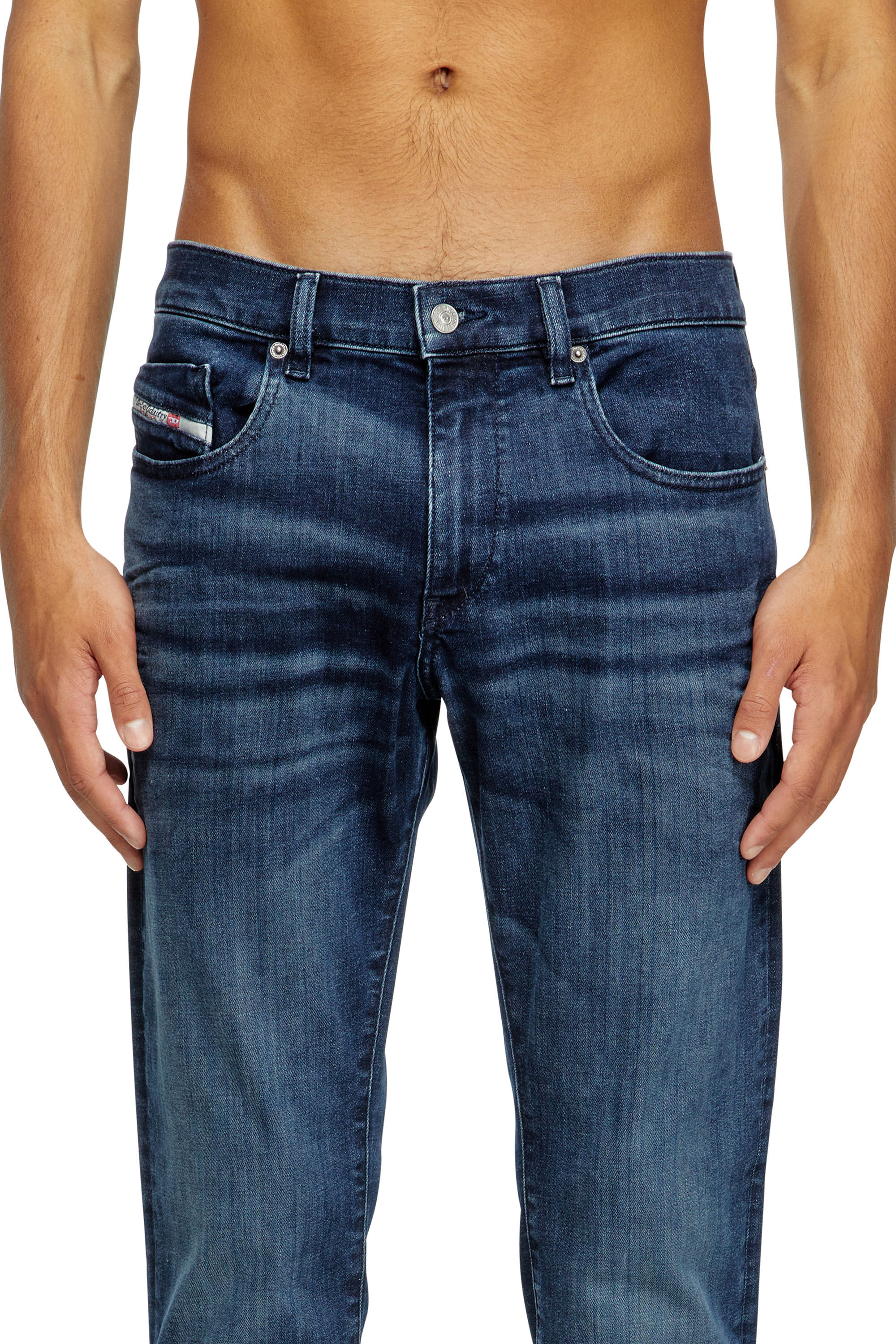 Diesel - Slim Jeans 2019 D-Strukt 0GRDJ Uomo, Blu Scuro - Image 5