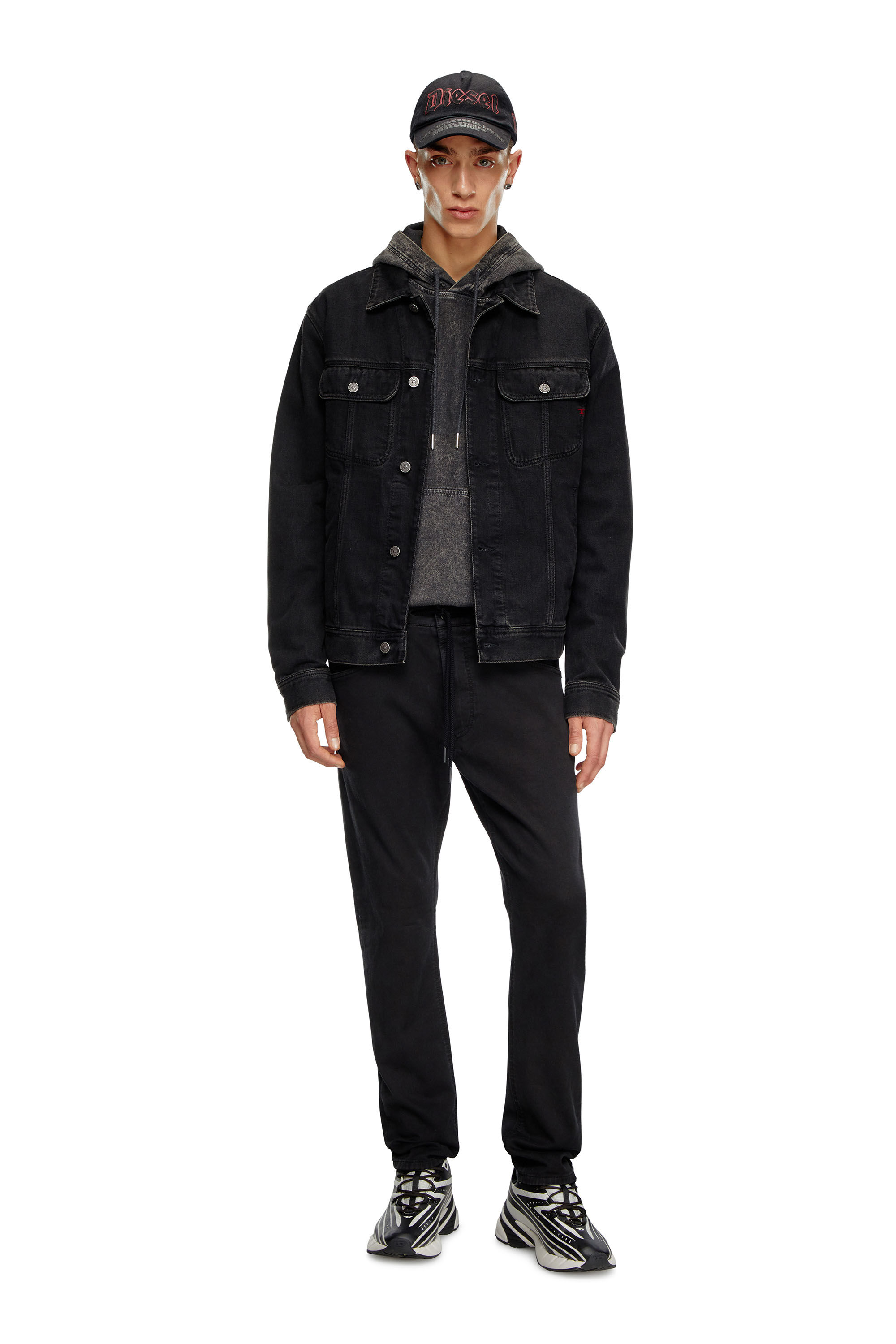 Diesel - D-AIRSPEED LOW, D-Airspeed Low-Sneaker a righe in ripstop coated Uomo in Multicolor - 9