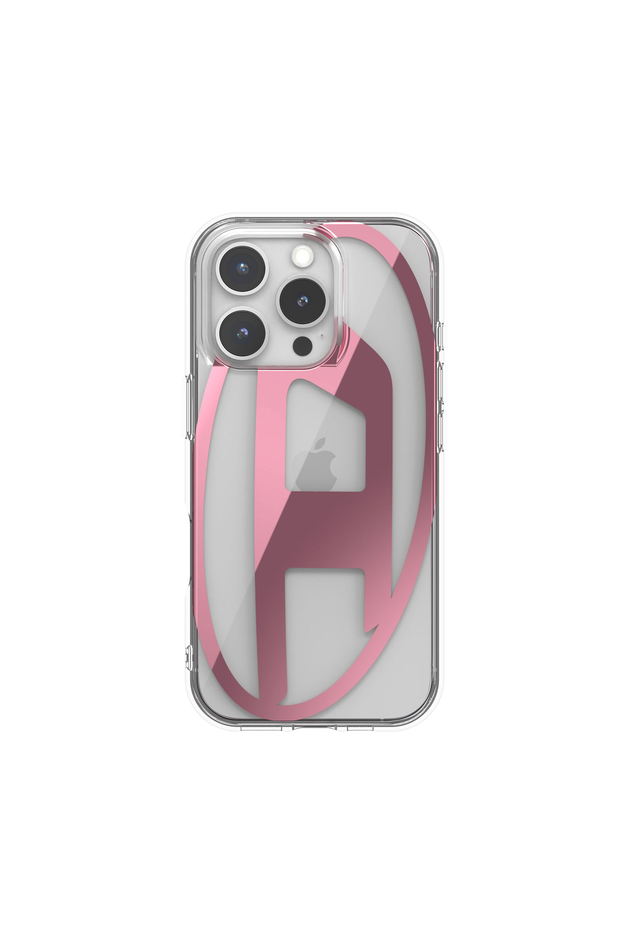 Diesel - 60144 AOP CASE, Cover Oval D per iP 16 Pro Unisex in Rosa - 3