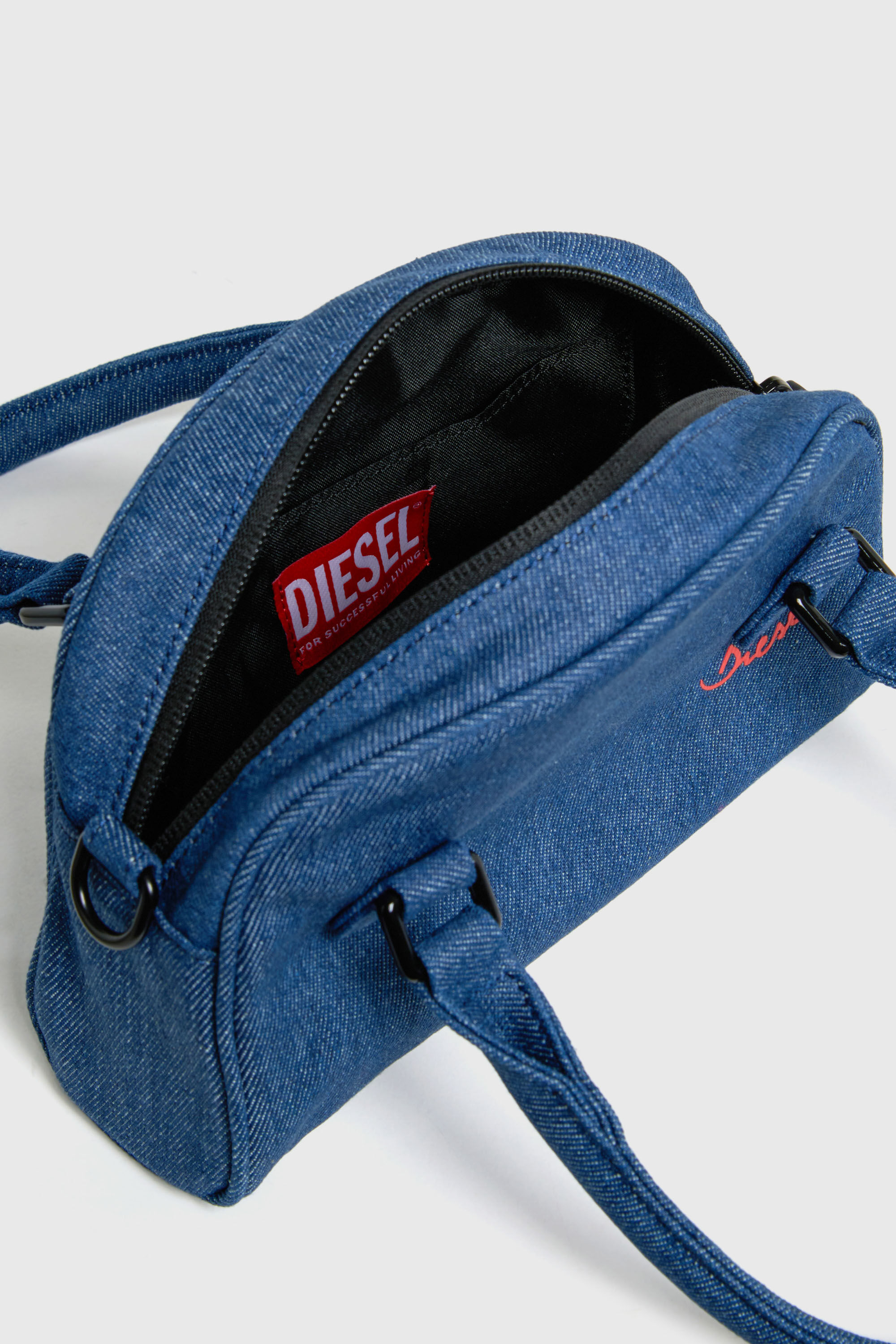 Diesel - WROSY, WROSY - Borsa in denim Donna in Blu - 4