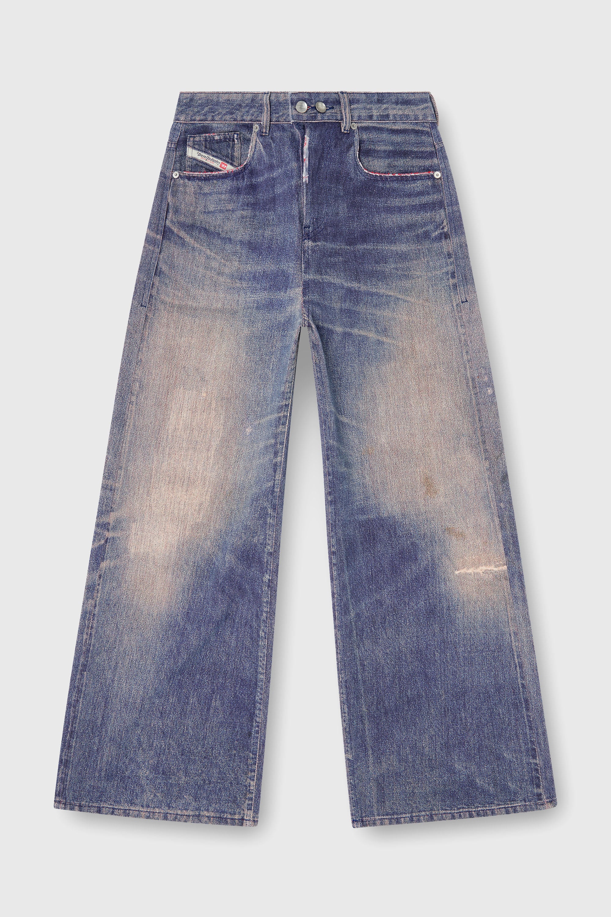 Diesel - Relaxed Jeans 1996 D-Sire 09P95 Donna, Blu Scuro - Image 6