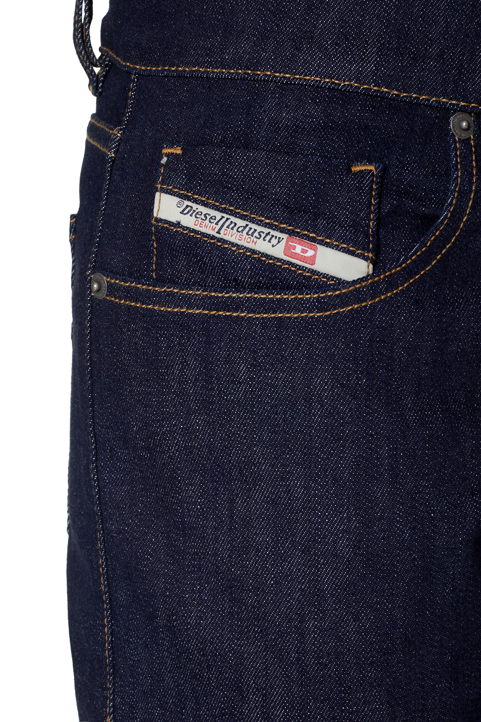 2019 D STRUKT Uomo jeans blu scuro slim fit vita media Diesel