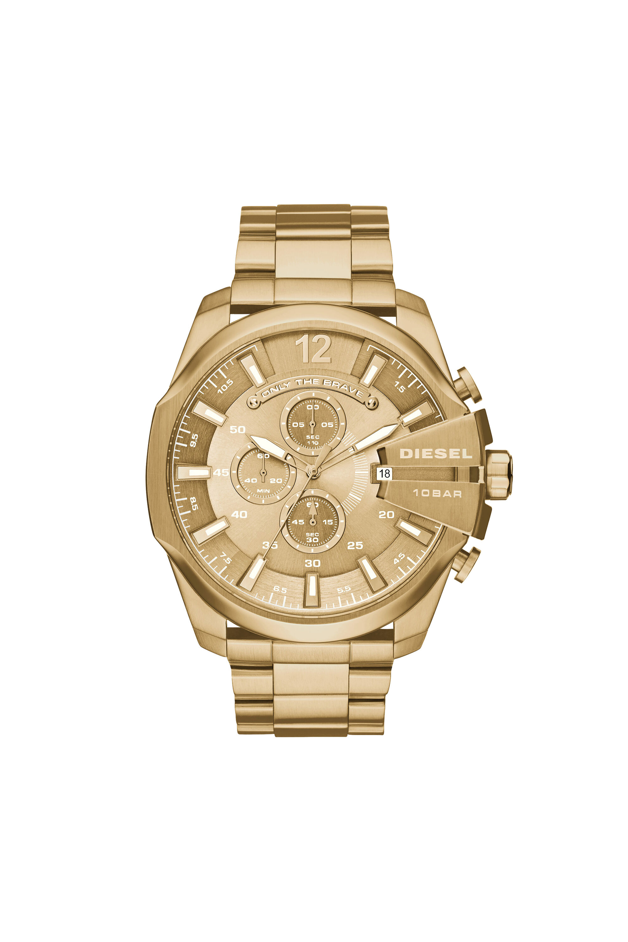 Orologio diesel discount 10 bar oro