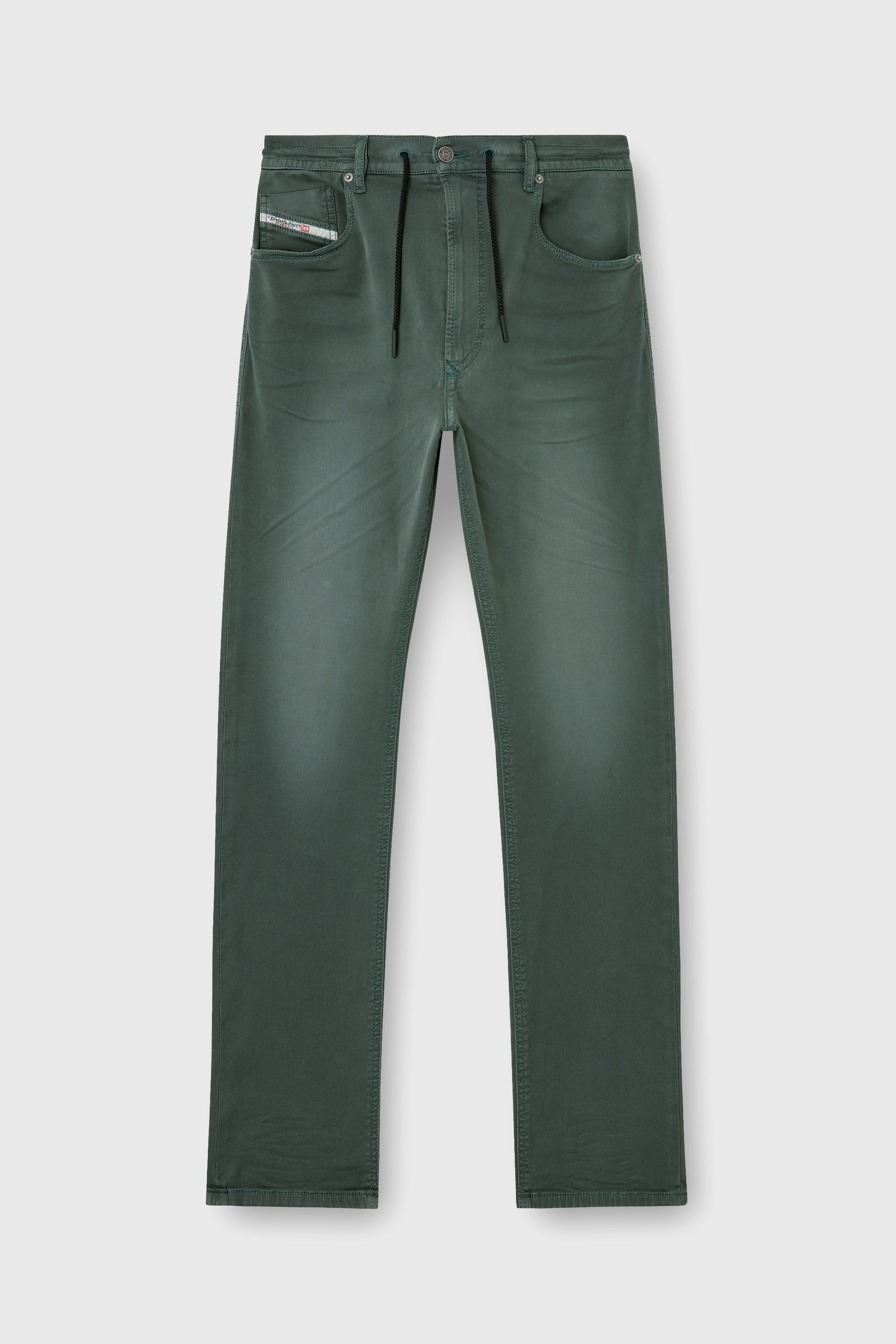 Diesel - Regular 2032 D-Krooley Joggjeans&reg; 0670M Uomo, Grigio - Image 4