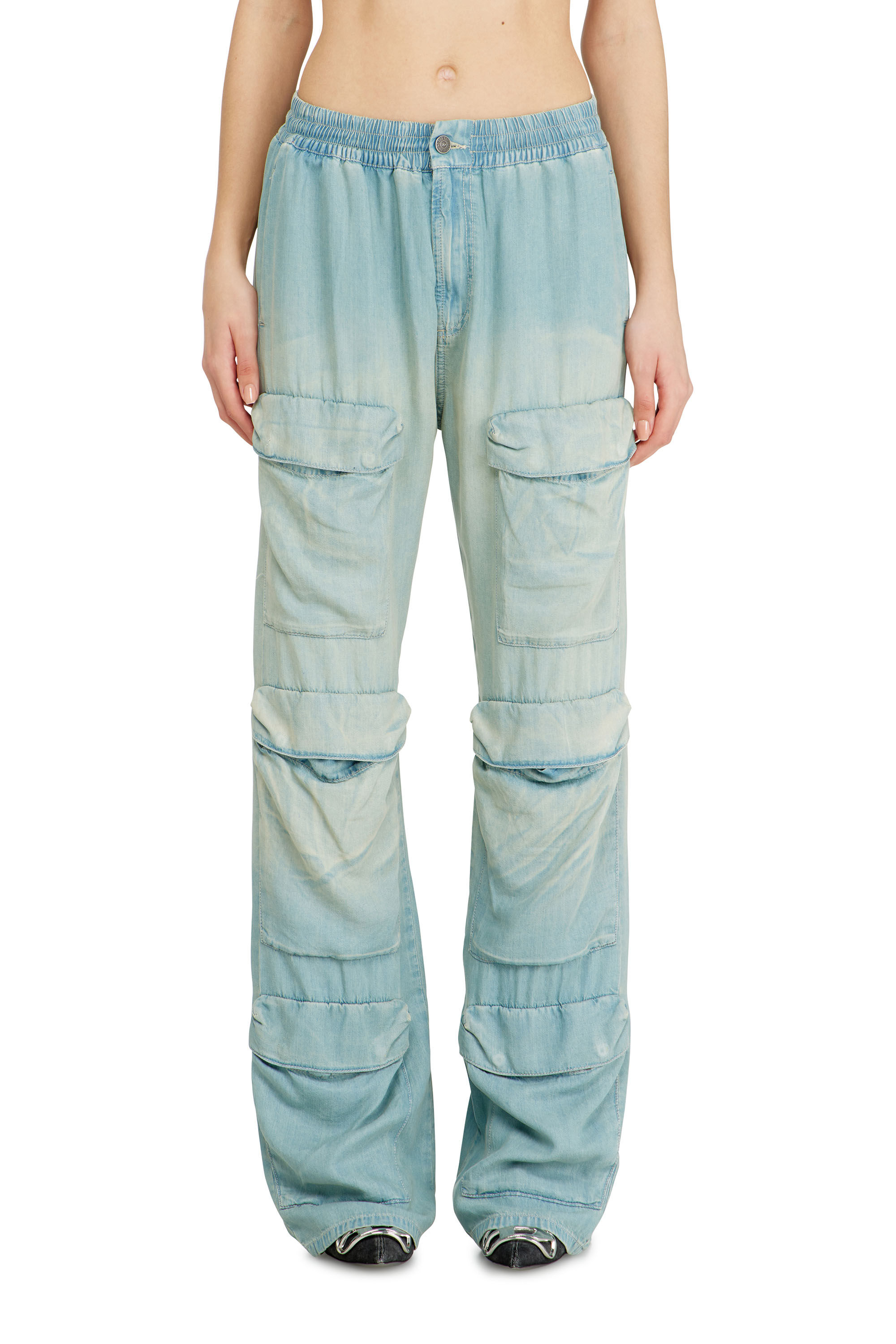 Diesel - Woman's Regular Jeans D-Pocky 0ADCF, null - 3