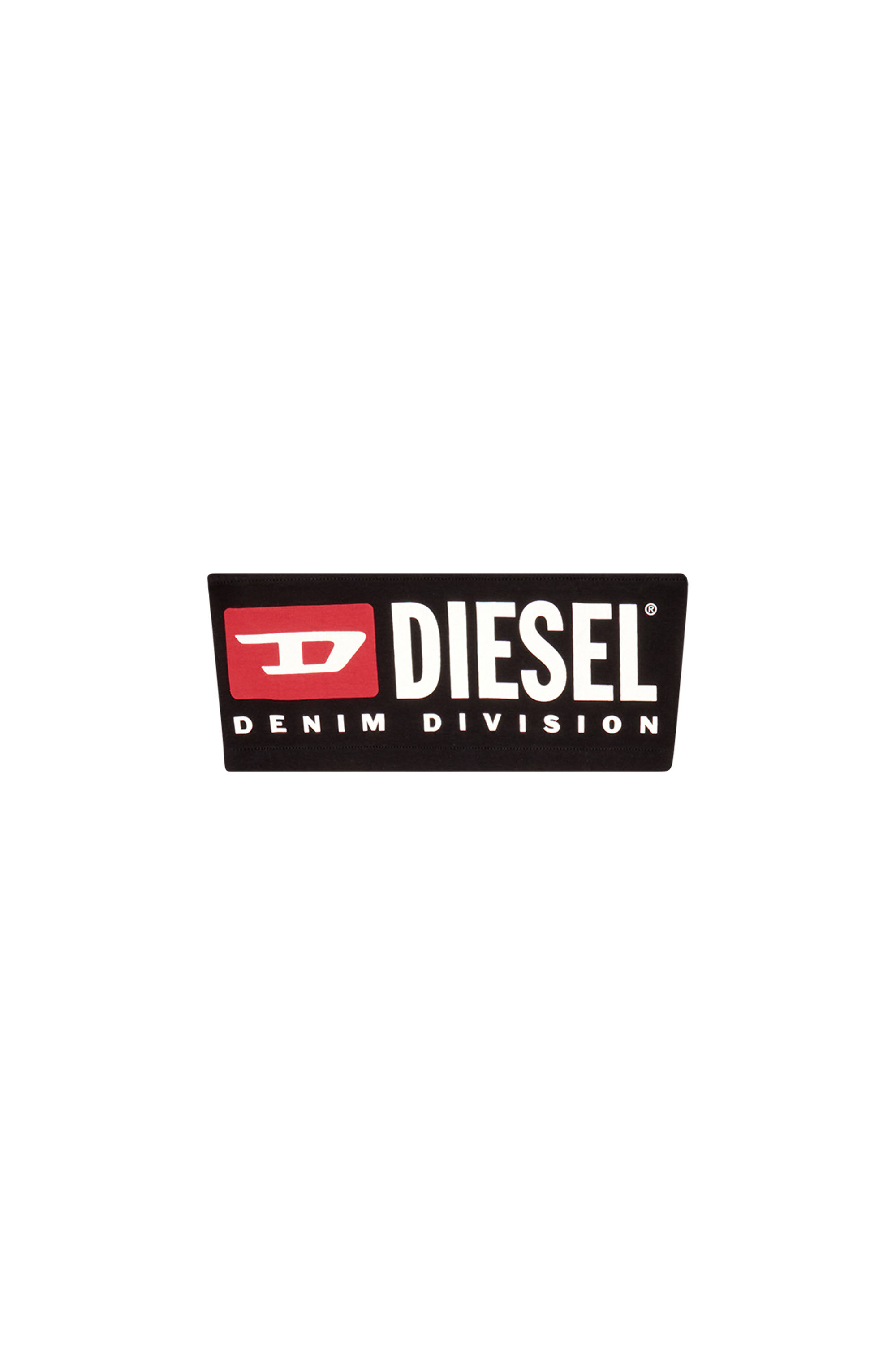Diesel - UFSB-MELANIE, Donna Reggiseno a fascia con maxi logo in Nero - Image 2