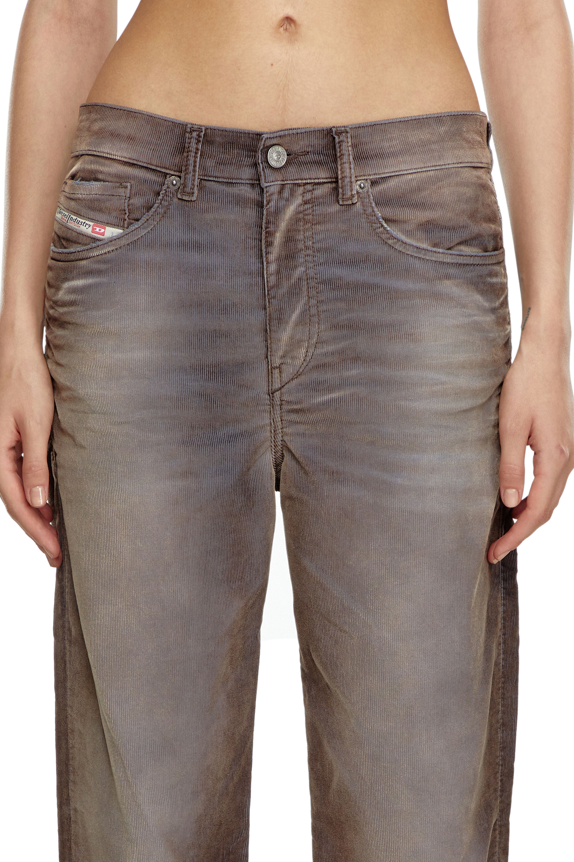 Diesel - Regular Jeans 2016 D-Air 003II Donna, Grigio - Image 5