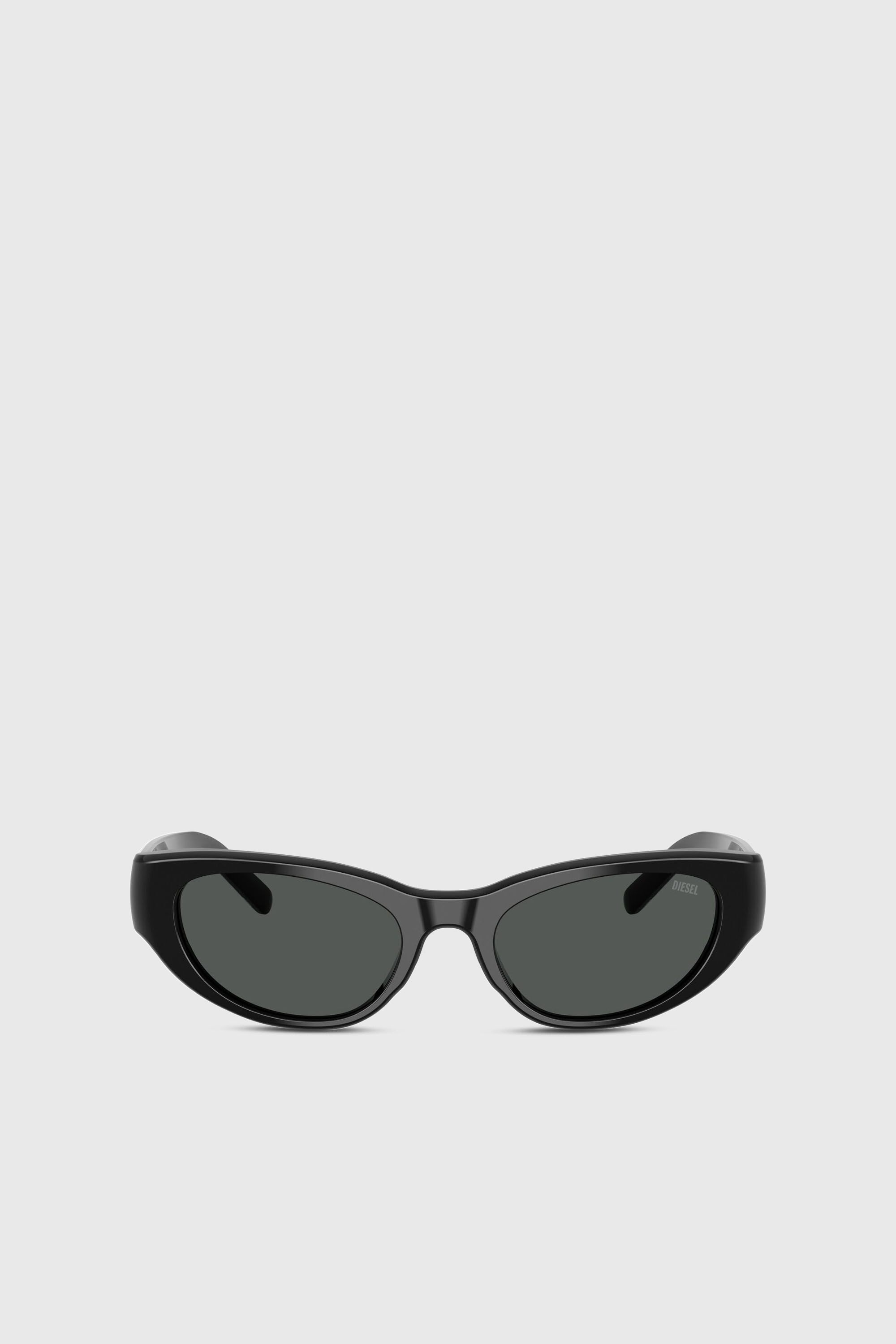 Diesel - 0DL2010U, Occhiali da sole stile cat-eye Unisex in Nero - 1