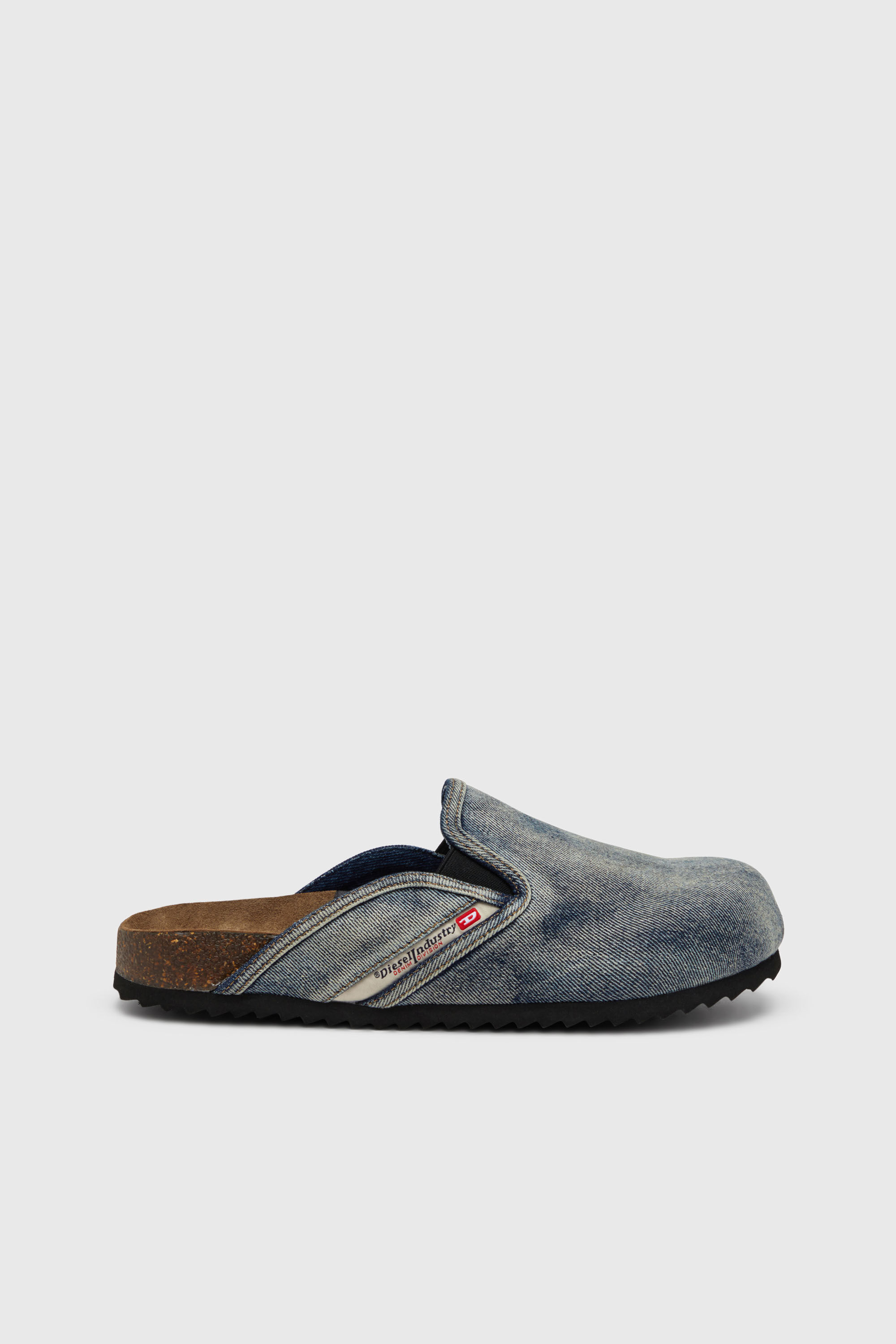 Diesel - D-WOODSTOCK SLIP-ON, D-Woodstock-Mule in denim Uomo in Blu - 1