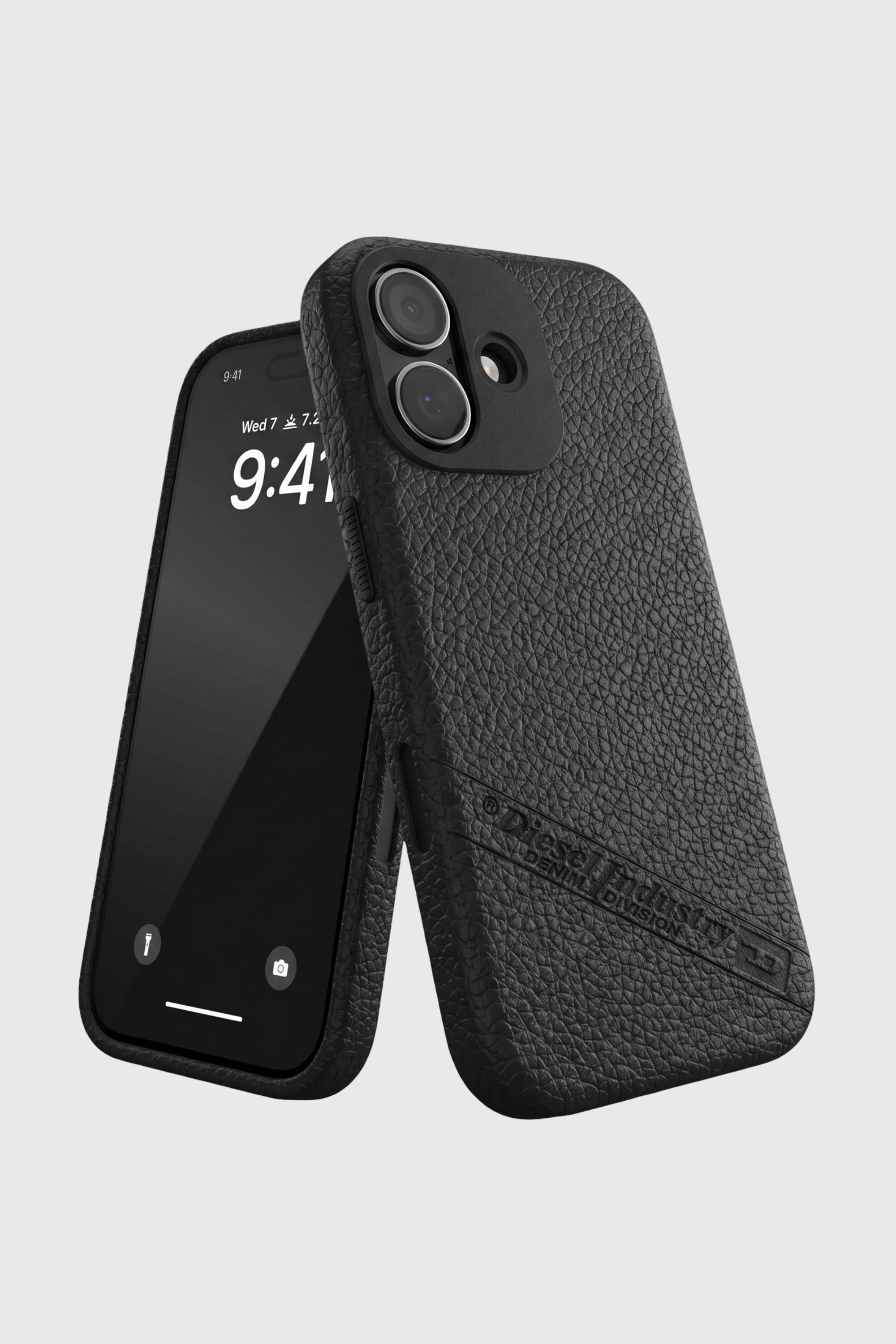 Diesel - 60640 MOULDED CASE, Cover Flag D con MagSafe per iPhone 17 Unisex in Nero - 6