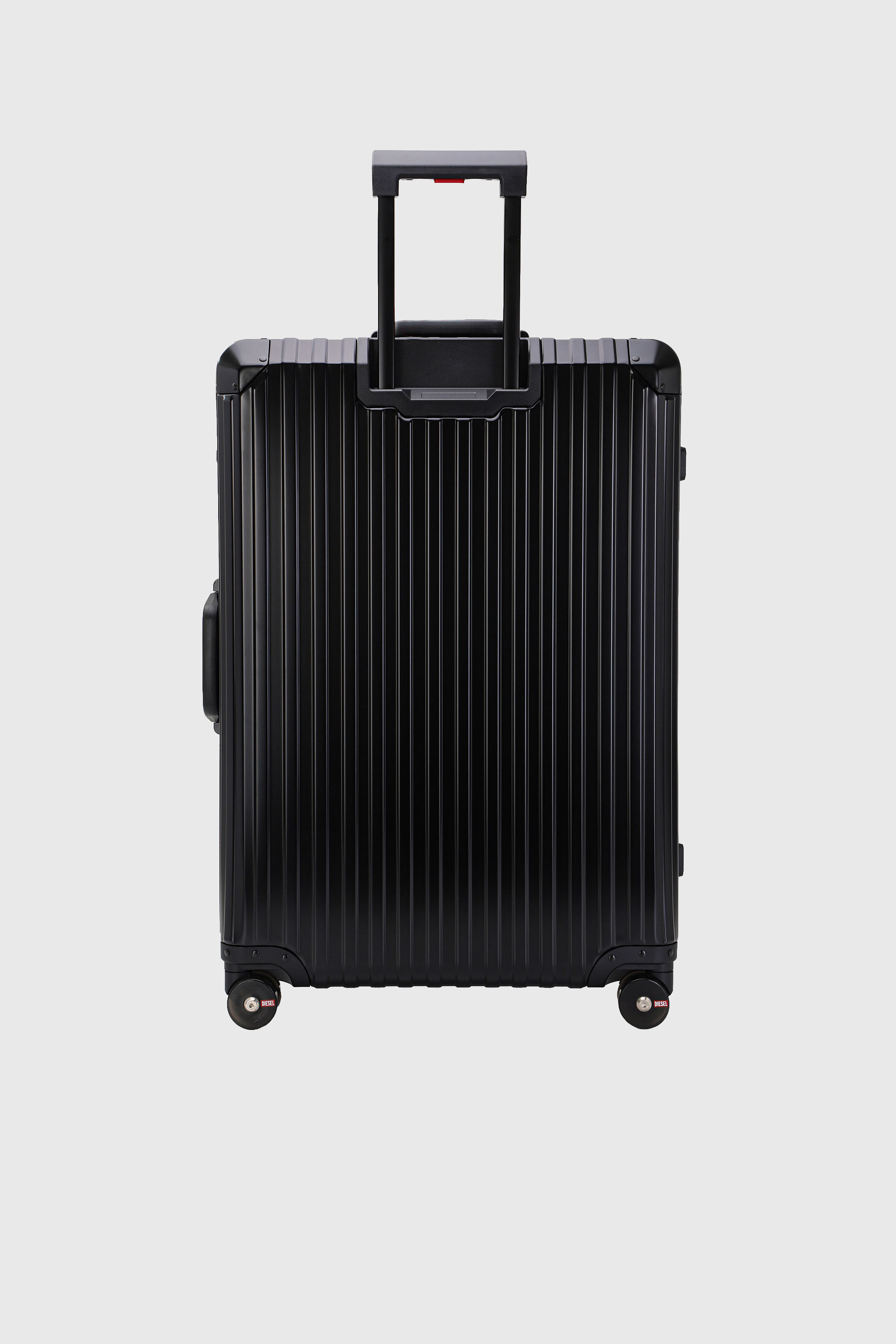 Diesel - DIESEL ALUMINUM TROLLEY- DSL002, Valigia in alluminio taglia L Unisex in Nero - 2
