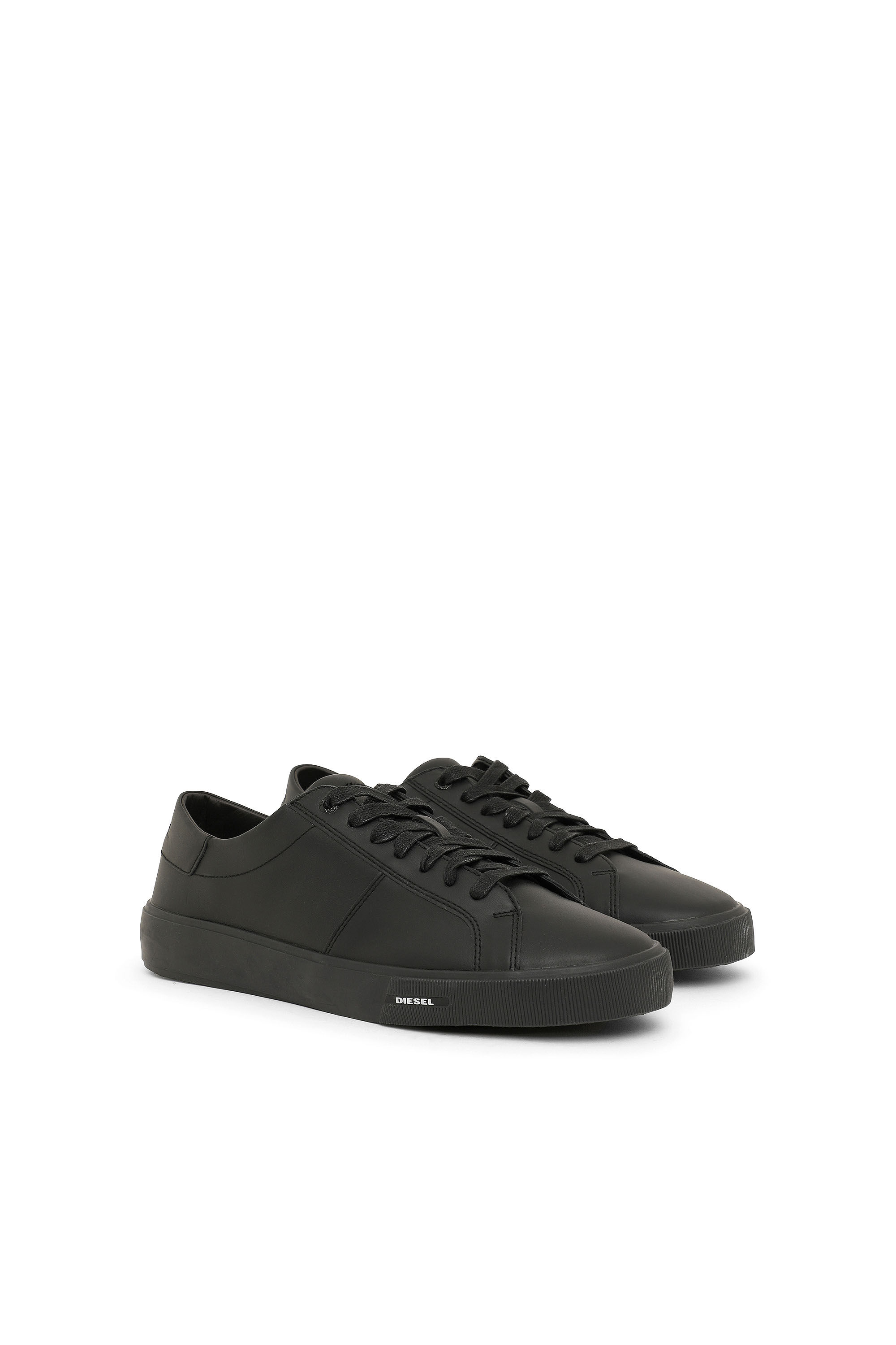Diesel - S-MYDORI LC, Sneaker basse in pelle Uomo in Nero - 2
