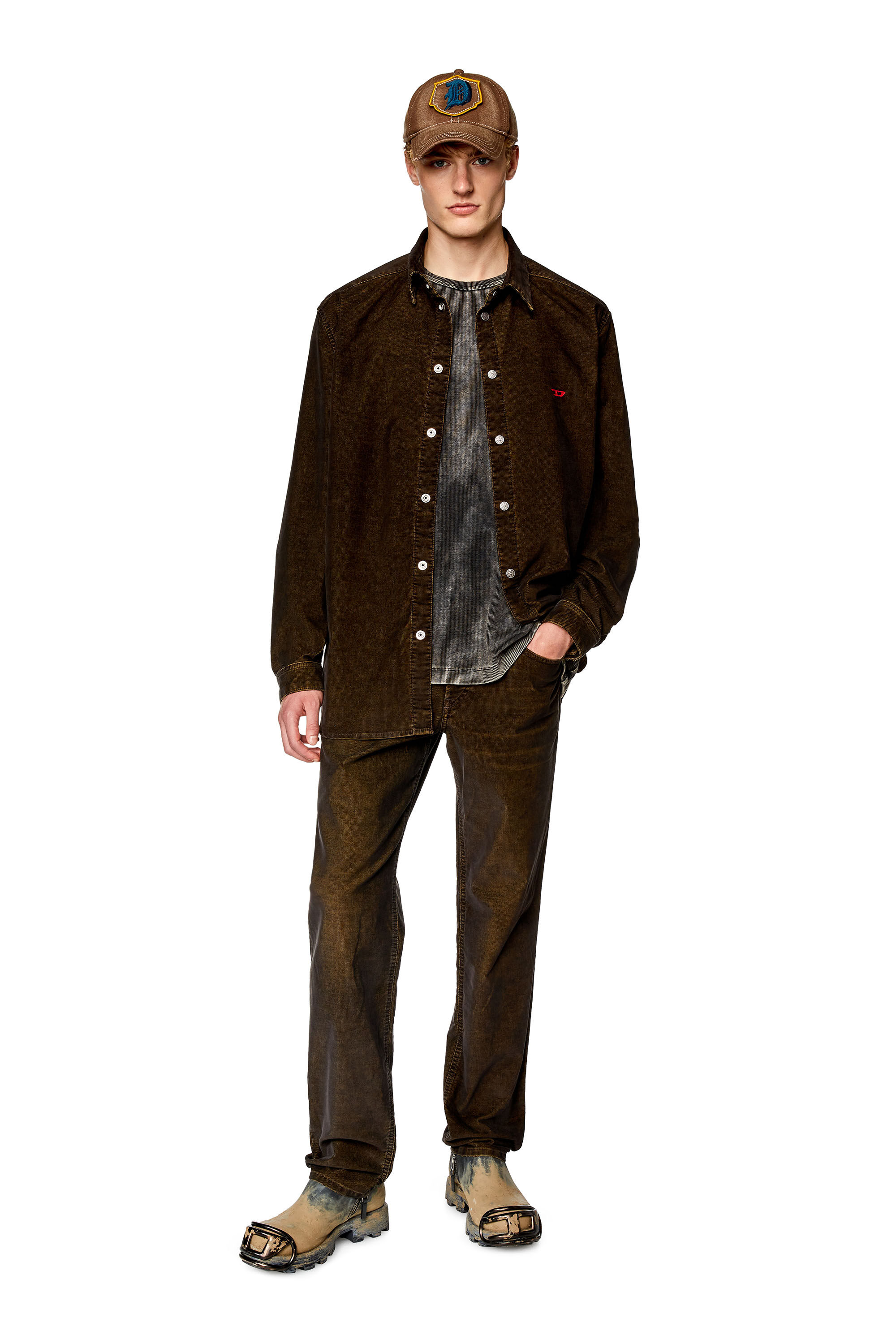 Jeans Uomo Tapered Colorato 2023 D Finitive Diesel