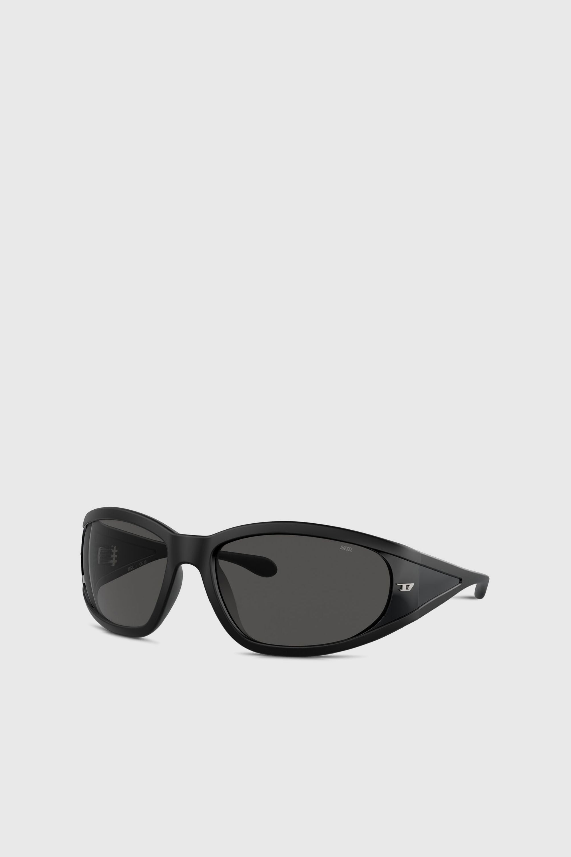 Diesel - 0DL3002, Occhiale in acetato con forma rettangolare Unisex in Nero - 5