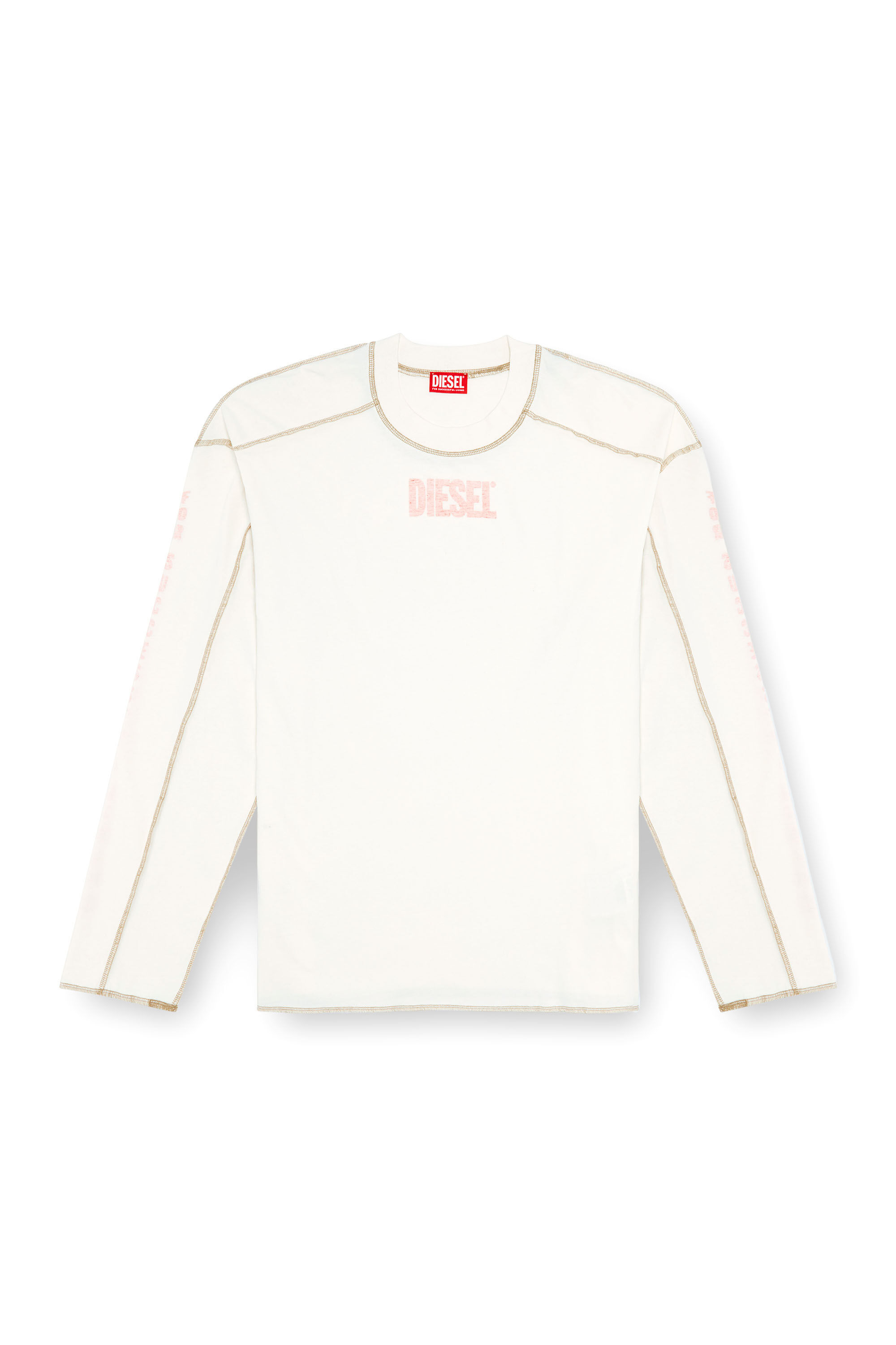 Diesel - T-CRAOR-LS, Bianco - Image 2