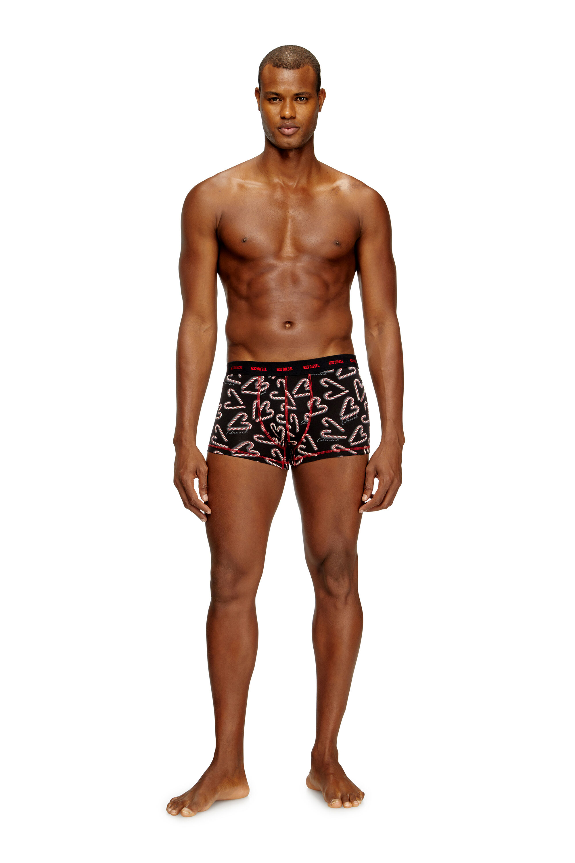 Diesel - DAMIEN-GFT-UTLT-3PACK, Set da tre boxer in cotone elasticizzato Uomo in Multicolor - 1
