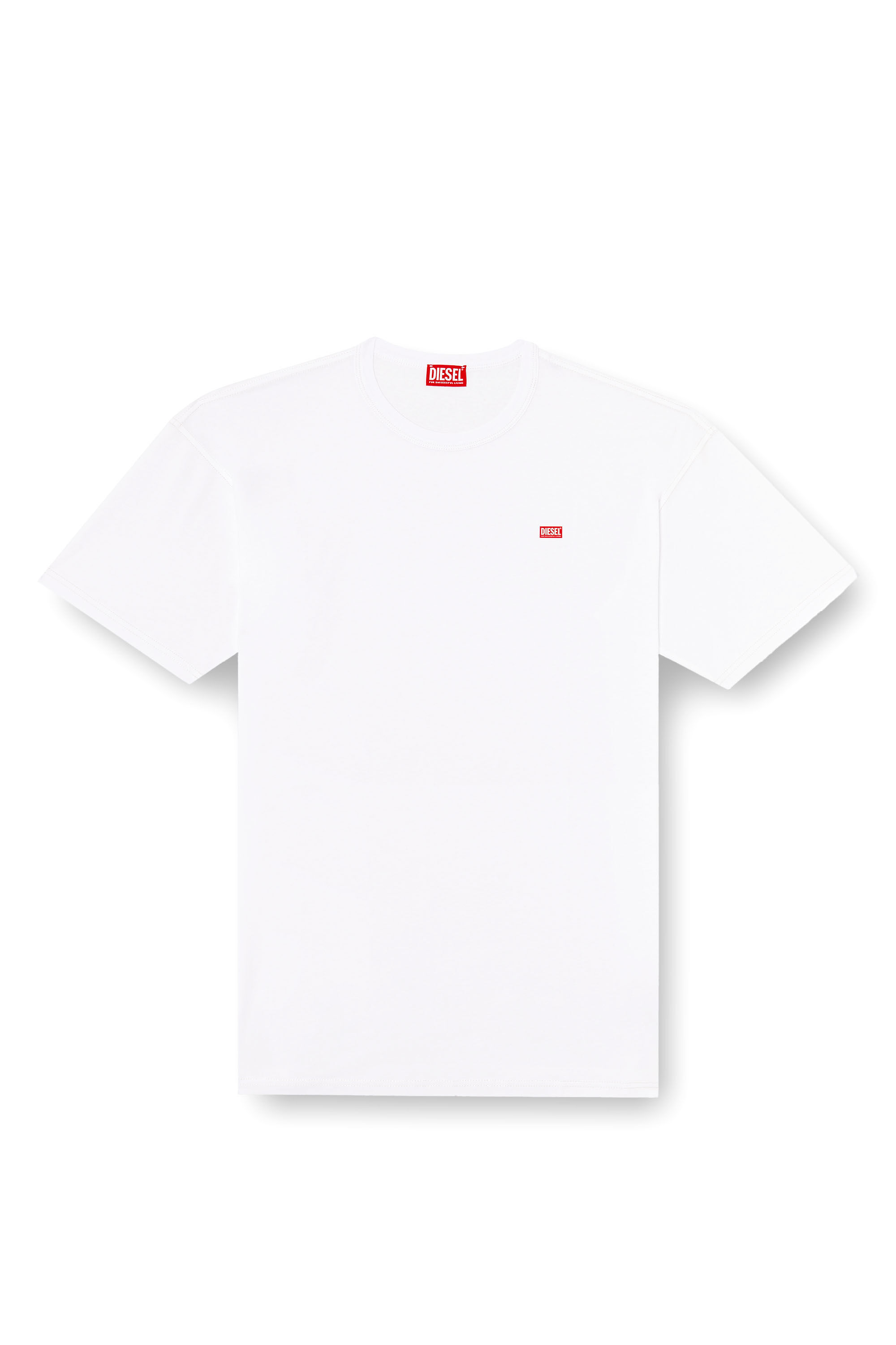Diesel - T-BOXT-R30, T-shirt con piccolo logo Uomo in Bianco - 2