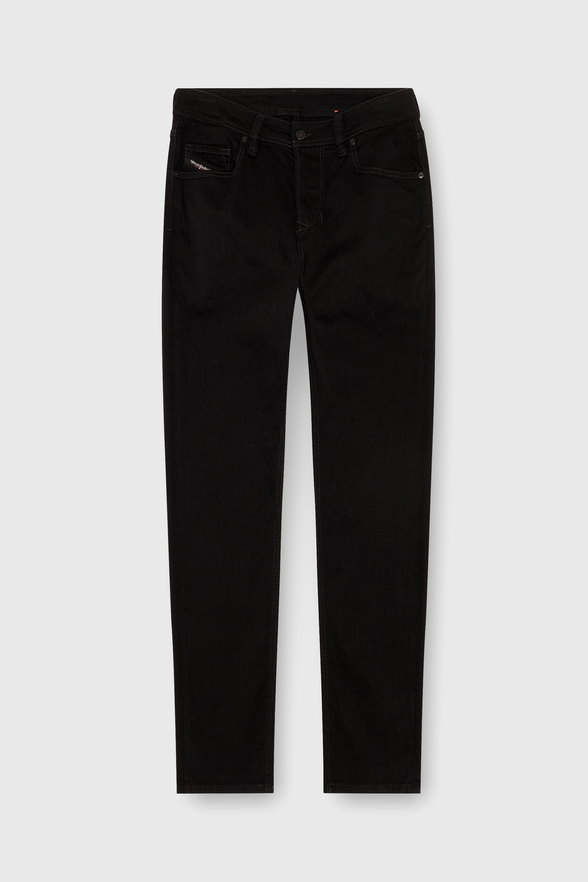 Diesel - Regular Jeans 1986 Larkee-Beex 0688H Uomo, Nero/Grigio scuro - Image 6