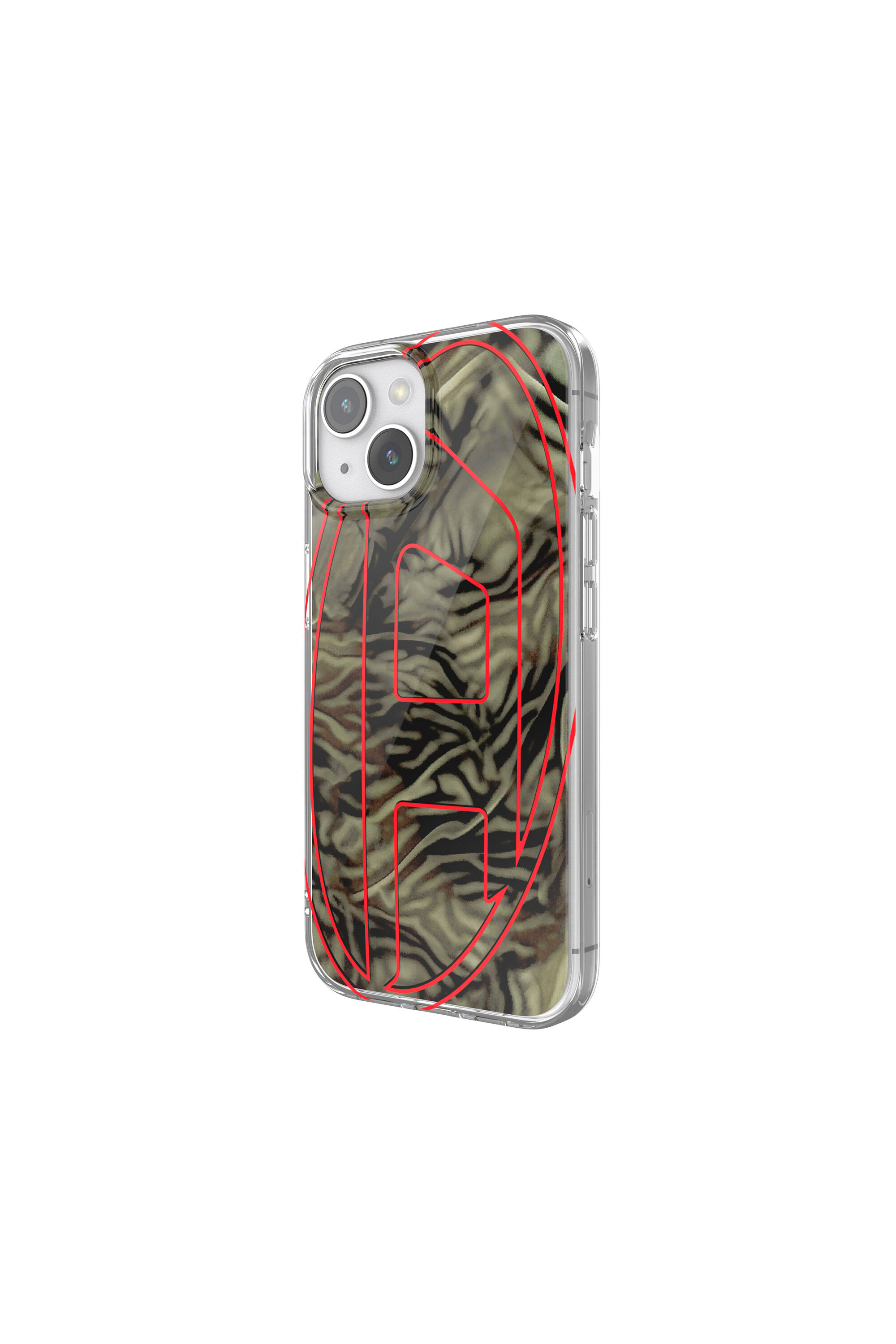 Diesel - 60051 AOP CASE, Cover camou per iP 15 Unisex in Multicolor - 4