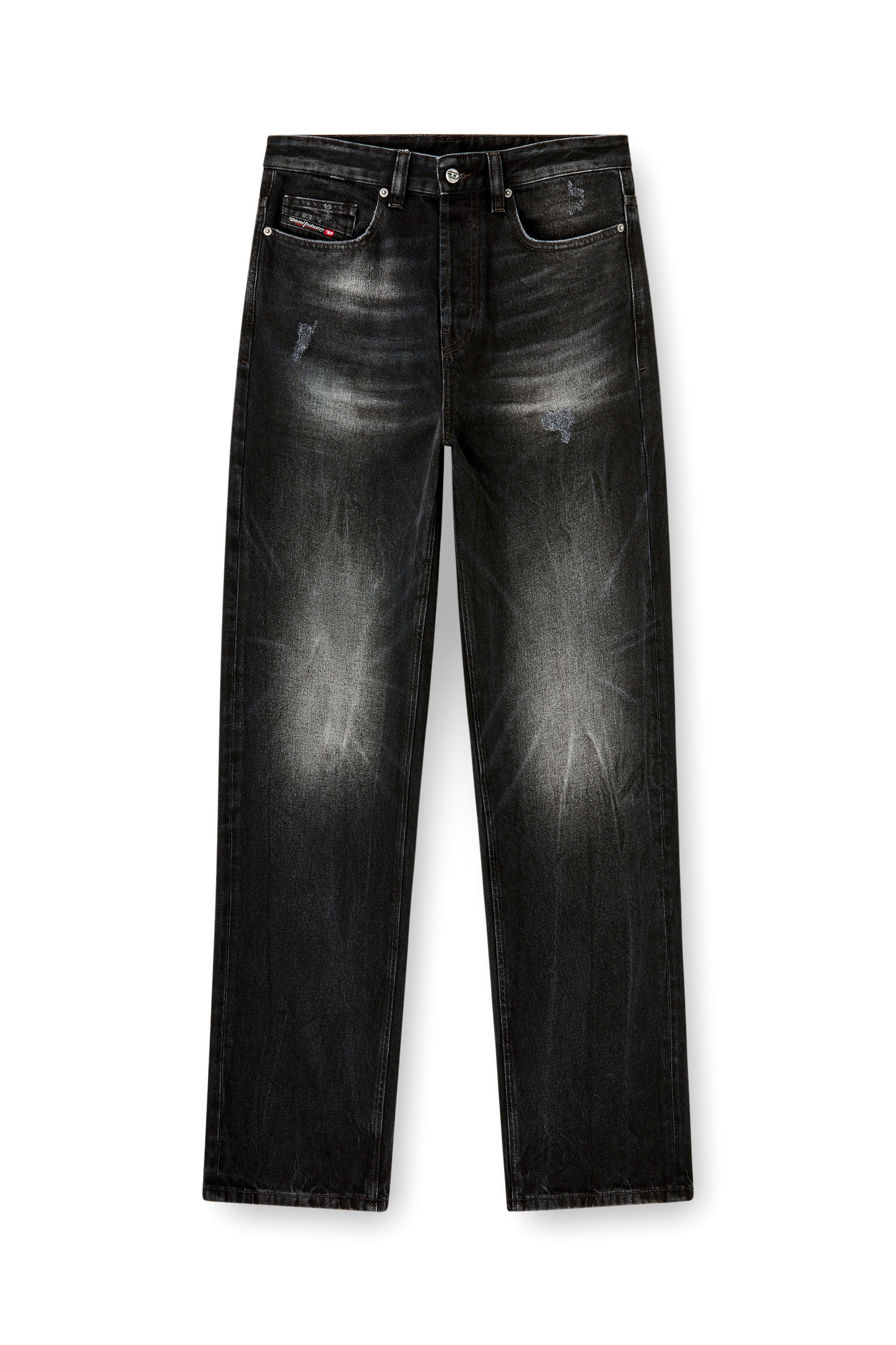 Diesel - Relaxed Jeans 2001 D-Macro 0BEBB Uomo, Nero - Image 6