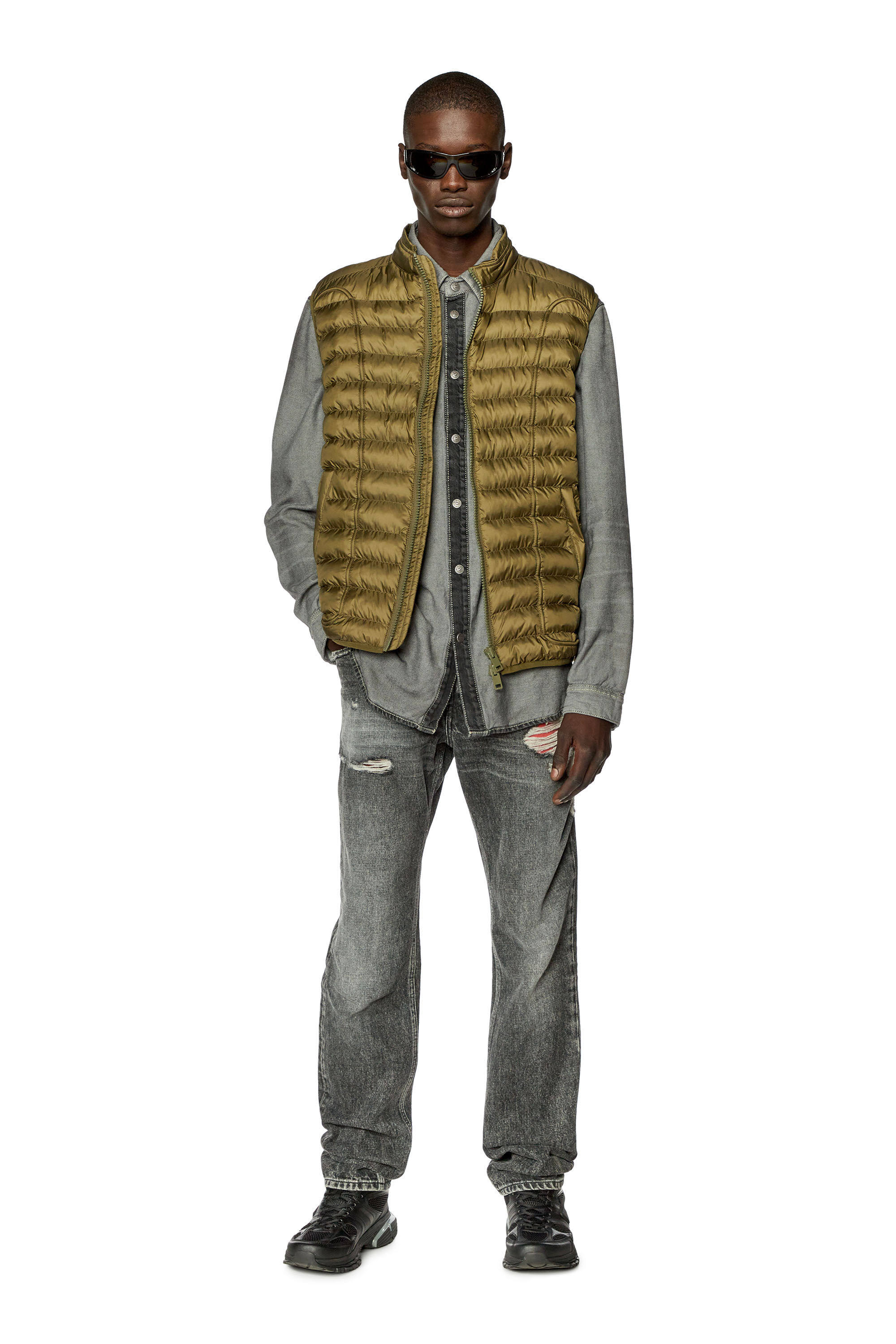 Camicia diesel clearance verde