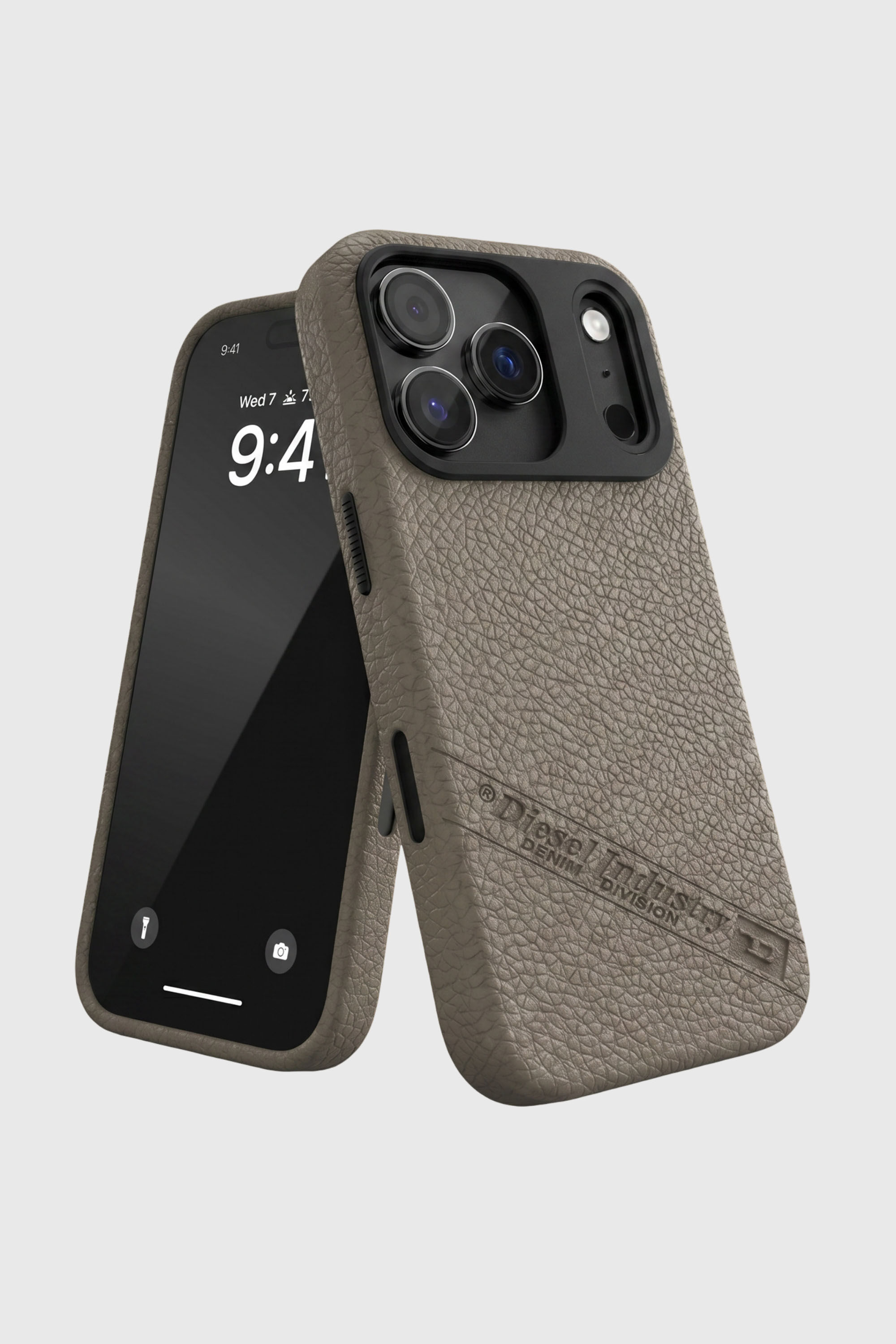 Diesel - 60644 MOULDED CASE, Cover Flag D con MagSafe per iPhone 17 Pro Unisex in Beige - 6