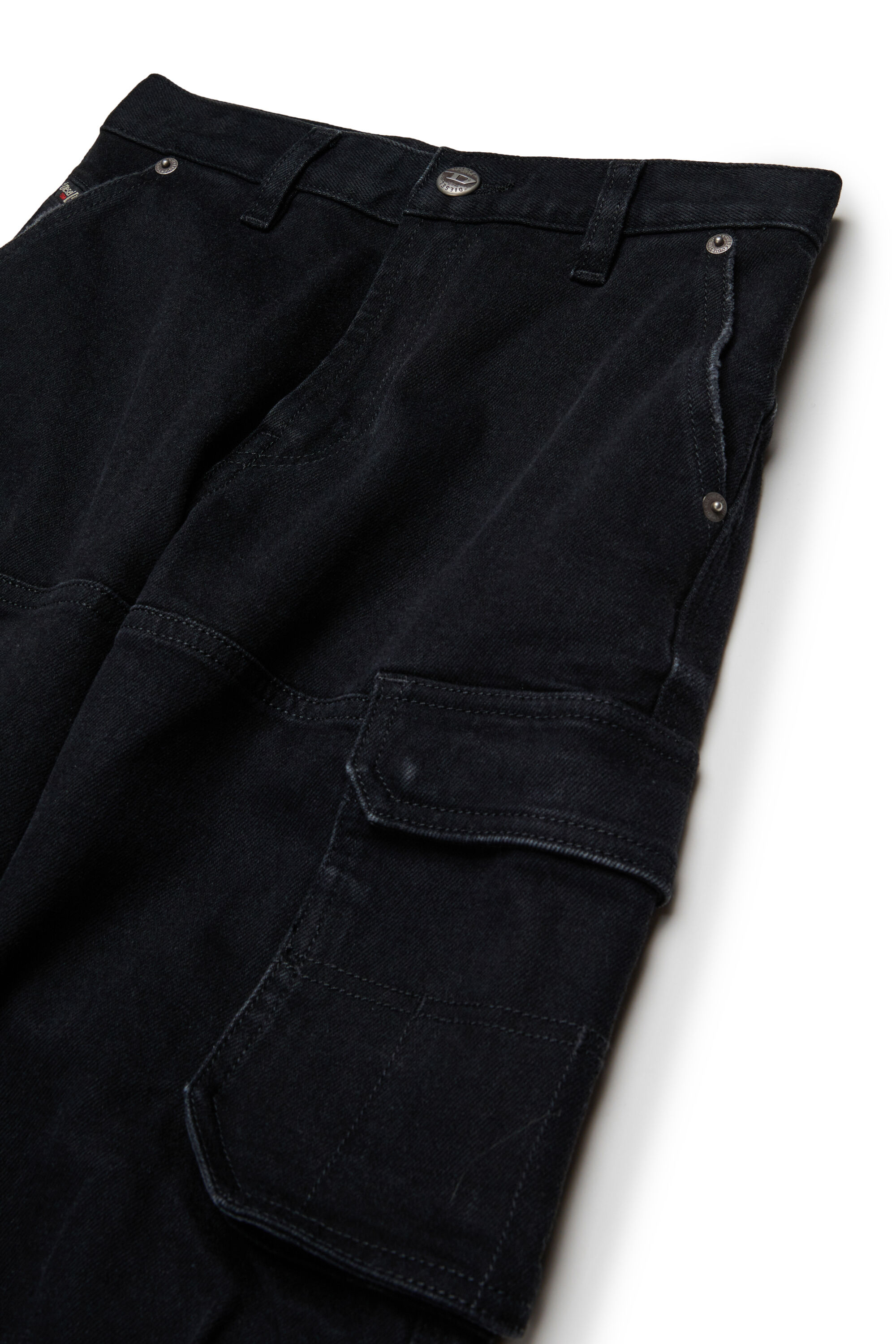 Diesel - D-DAVE-CARGO-J Uomo, Nero/Grigio scuro - Image 3